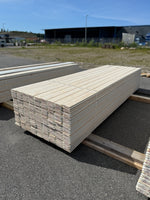 Paket Ytterpanel Enkelfas Halvspont 22x120mm, 225st 3.60m Grundmålad Vit&nbsp;
