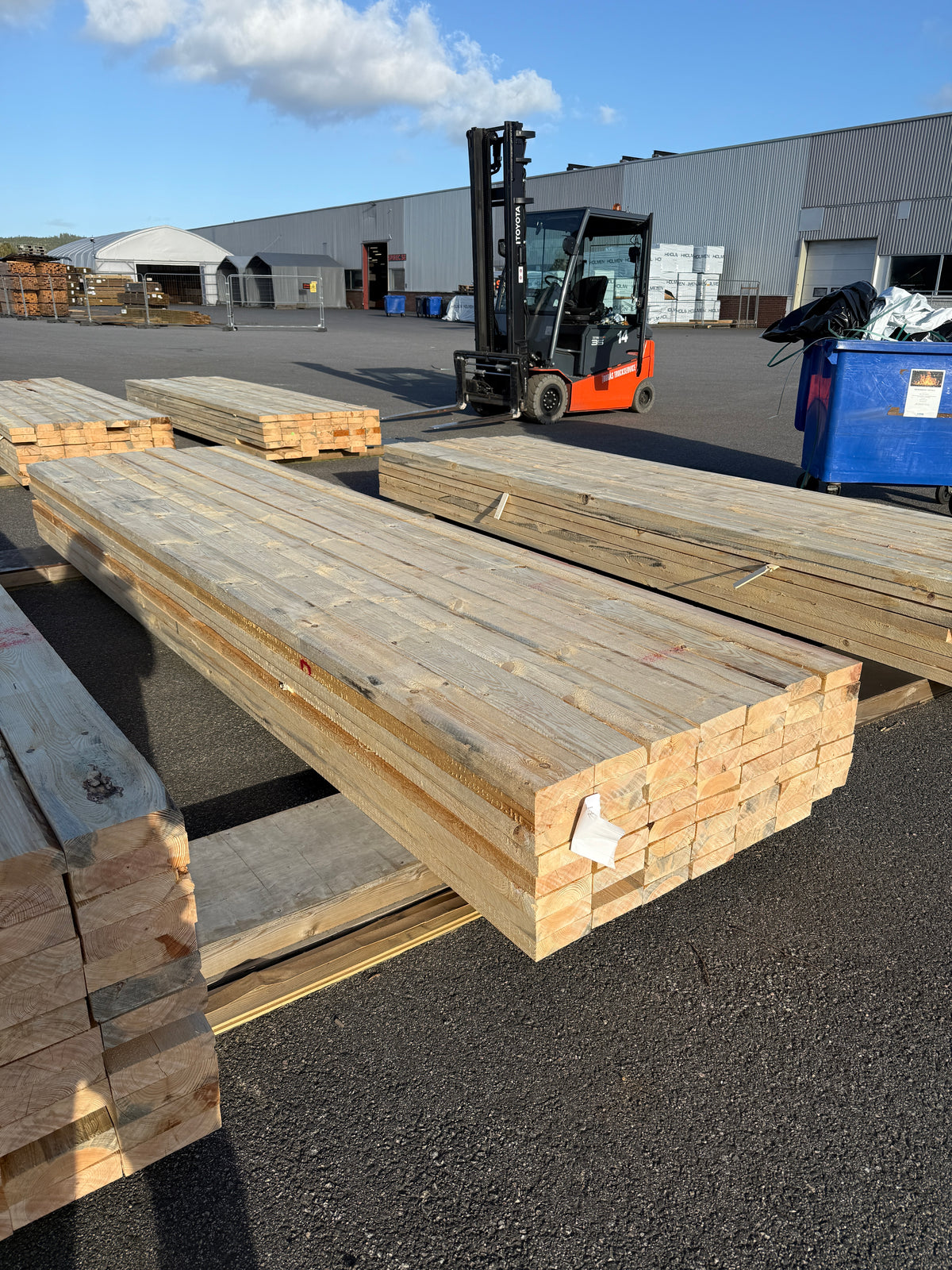 Paket Ohyvlade Reglar 47x150mm (3.90-4.20m) 56st
