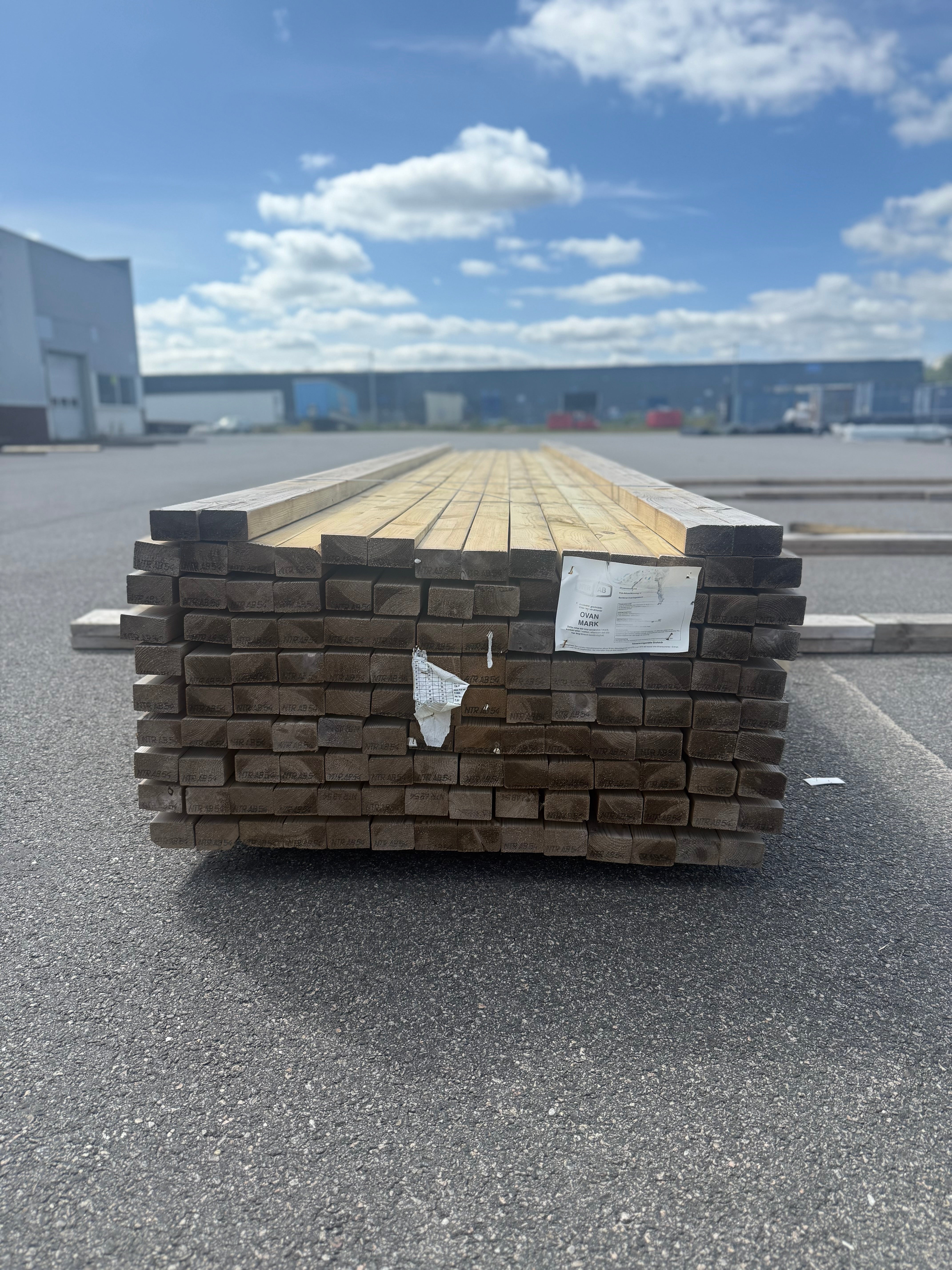 Regel 45x70 – (5.40 m) – Tryckimpregnerad Furu