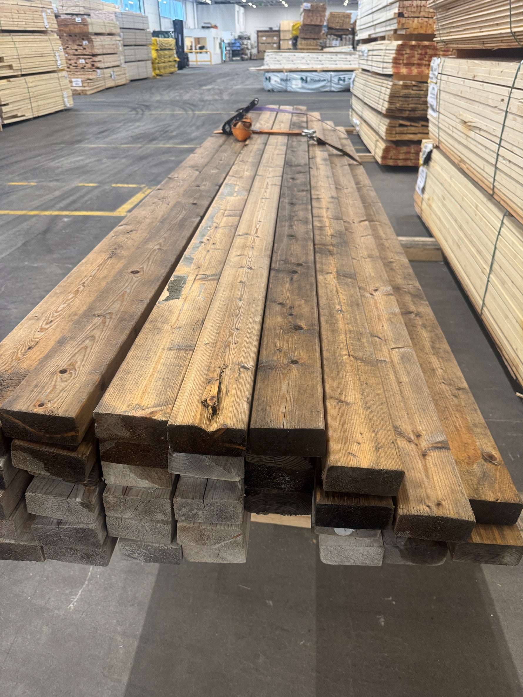 Paket Begagnade Reglar 45x95mm 3,00–3,60m – 118 st