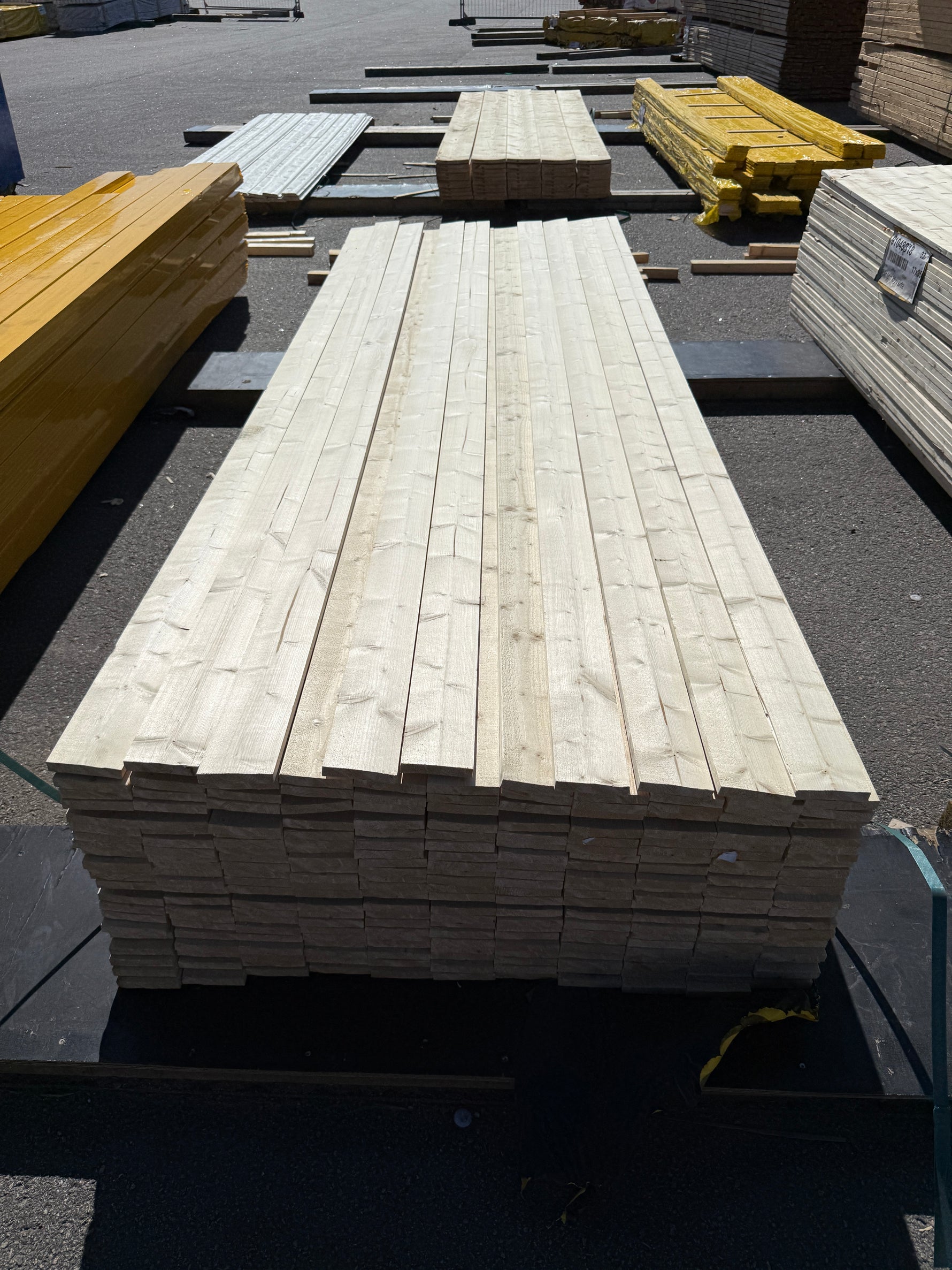Parti Finsågade Brädor 17x95mm 3,00m 240st Gran- Obehandlad