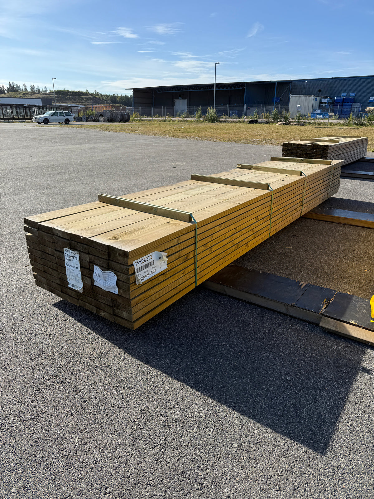 Paket Tryckimpregnerade Reglar 45x170mm 5,10m NTR-A, C24 60st