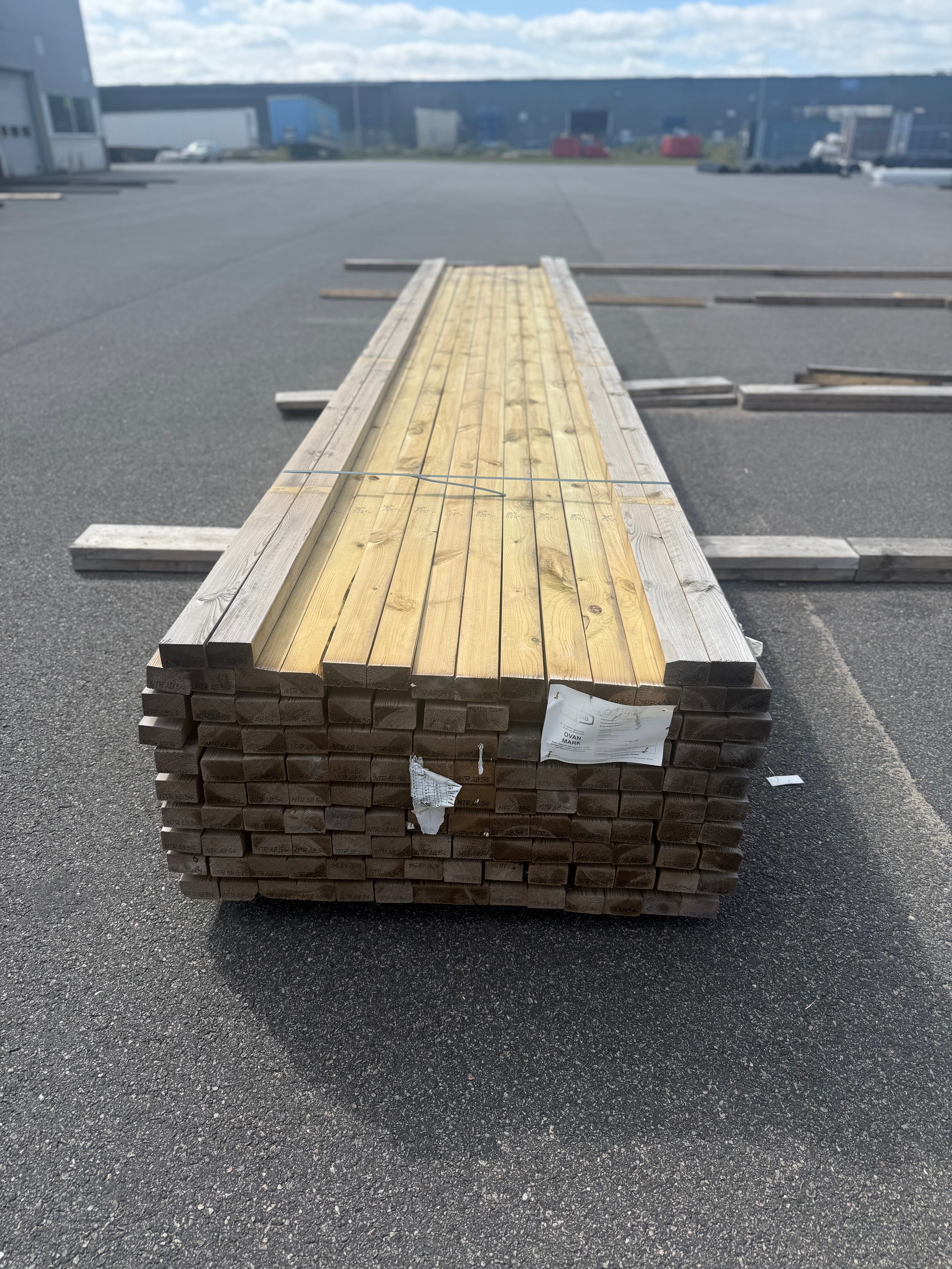 Regel 45x70 – (5.40 m) – Tryckimpregnerad Furu