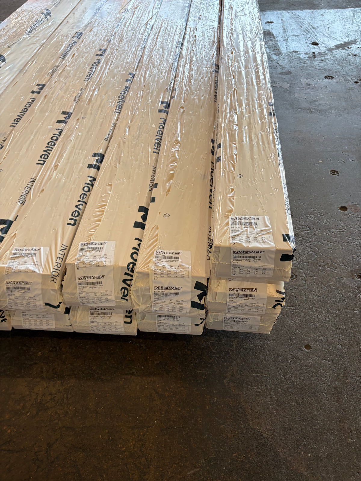 Paket Massivt furugolv 20×135/142 mm – Obehandlat Robust, ca 32 m²