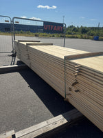 Paket Finsågade Brädor 22x195mm 5,40m 125st B-sortering