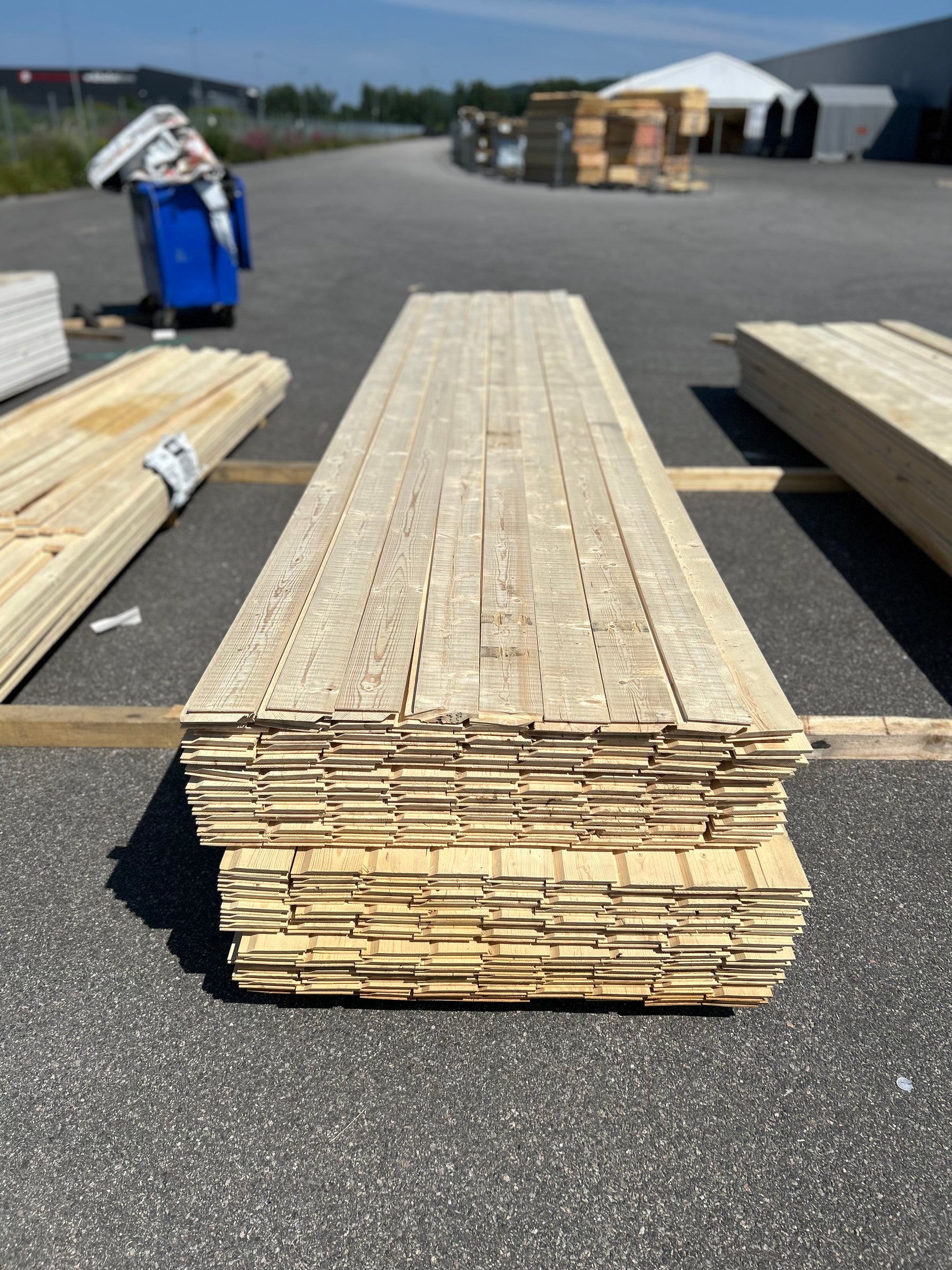 Paket Enkelfasspont Ändspont 22x120mm 4.80m 233st Obehandlad