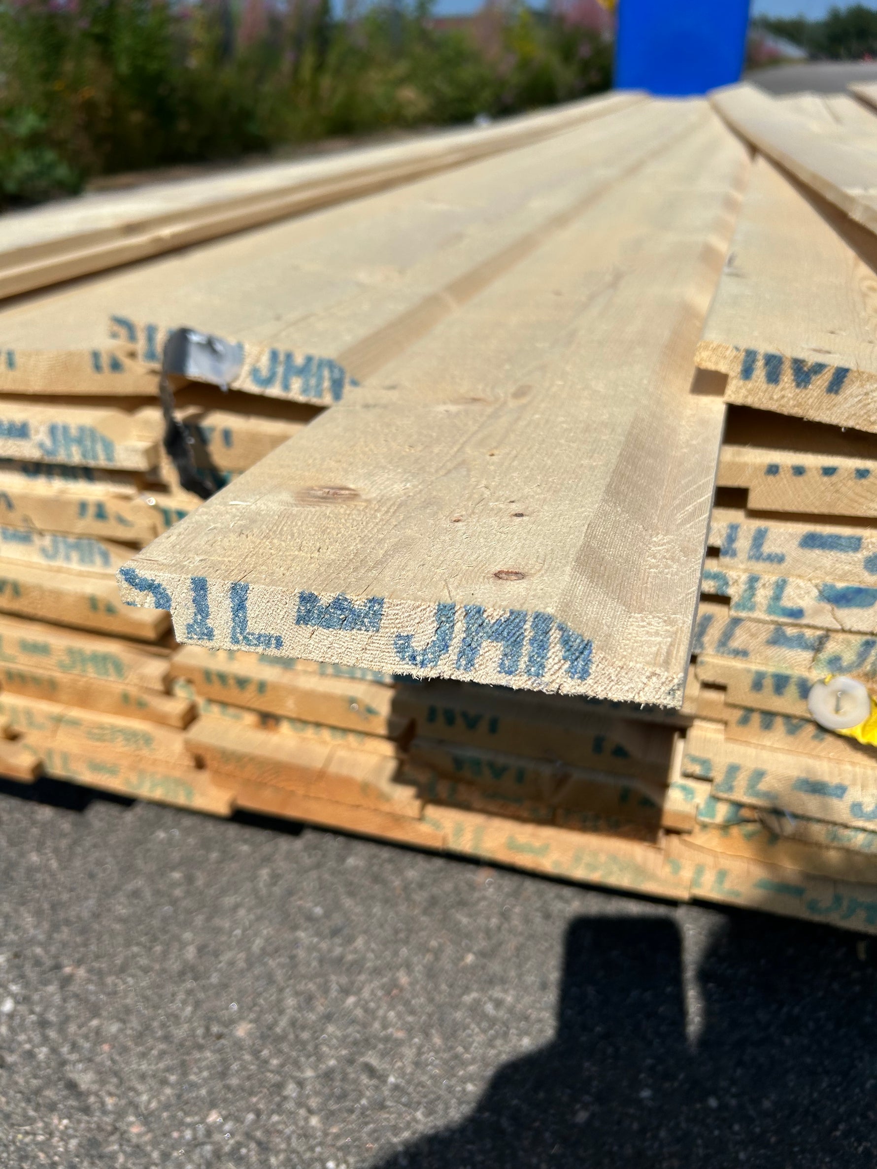 Paket Enkelfas Halvspont 22x145mm 3.30m 80st Obehandlad