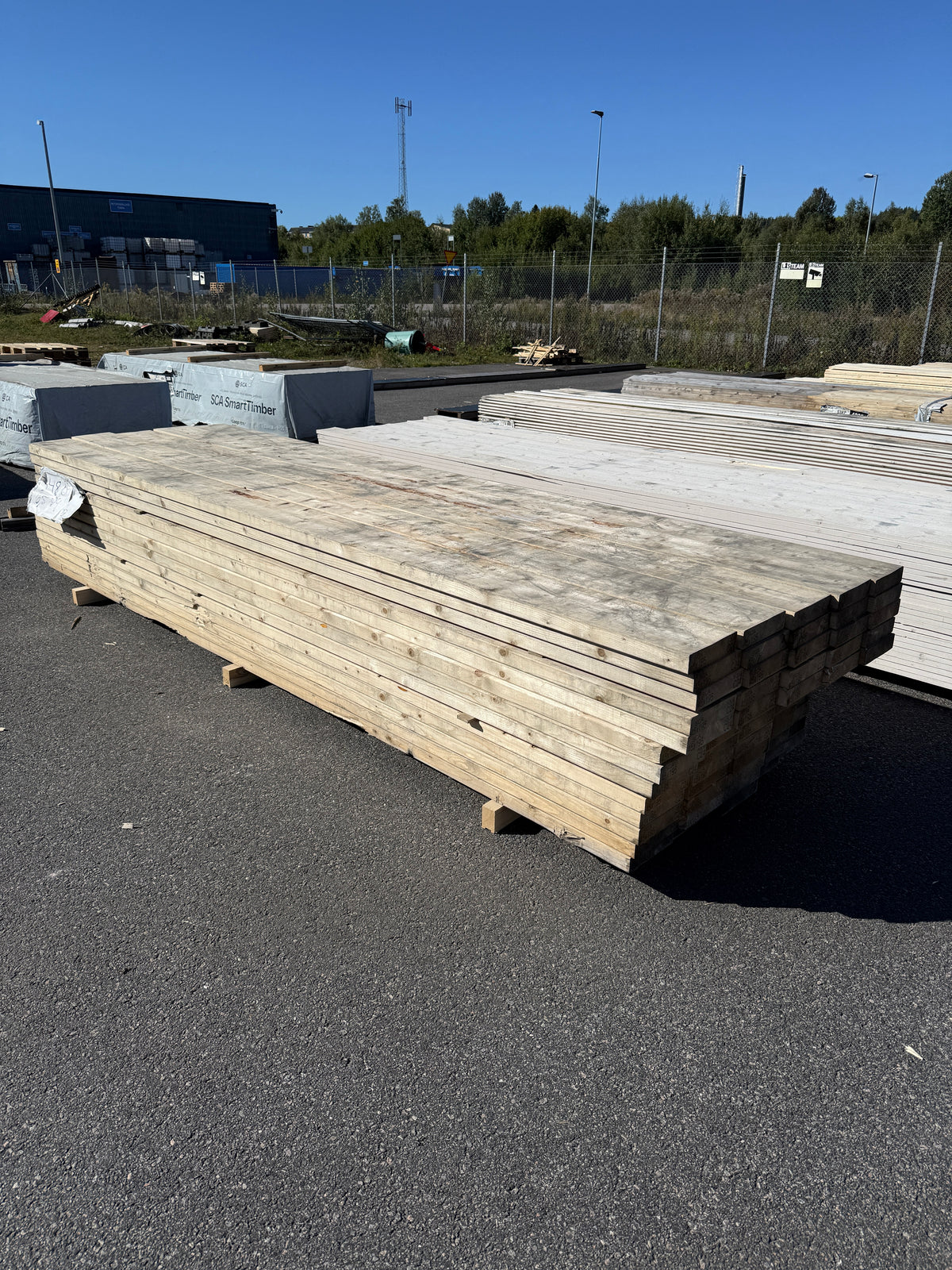 Paket Reglar 45x195mm 3,60m 65st C24 (Fuktskadat)