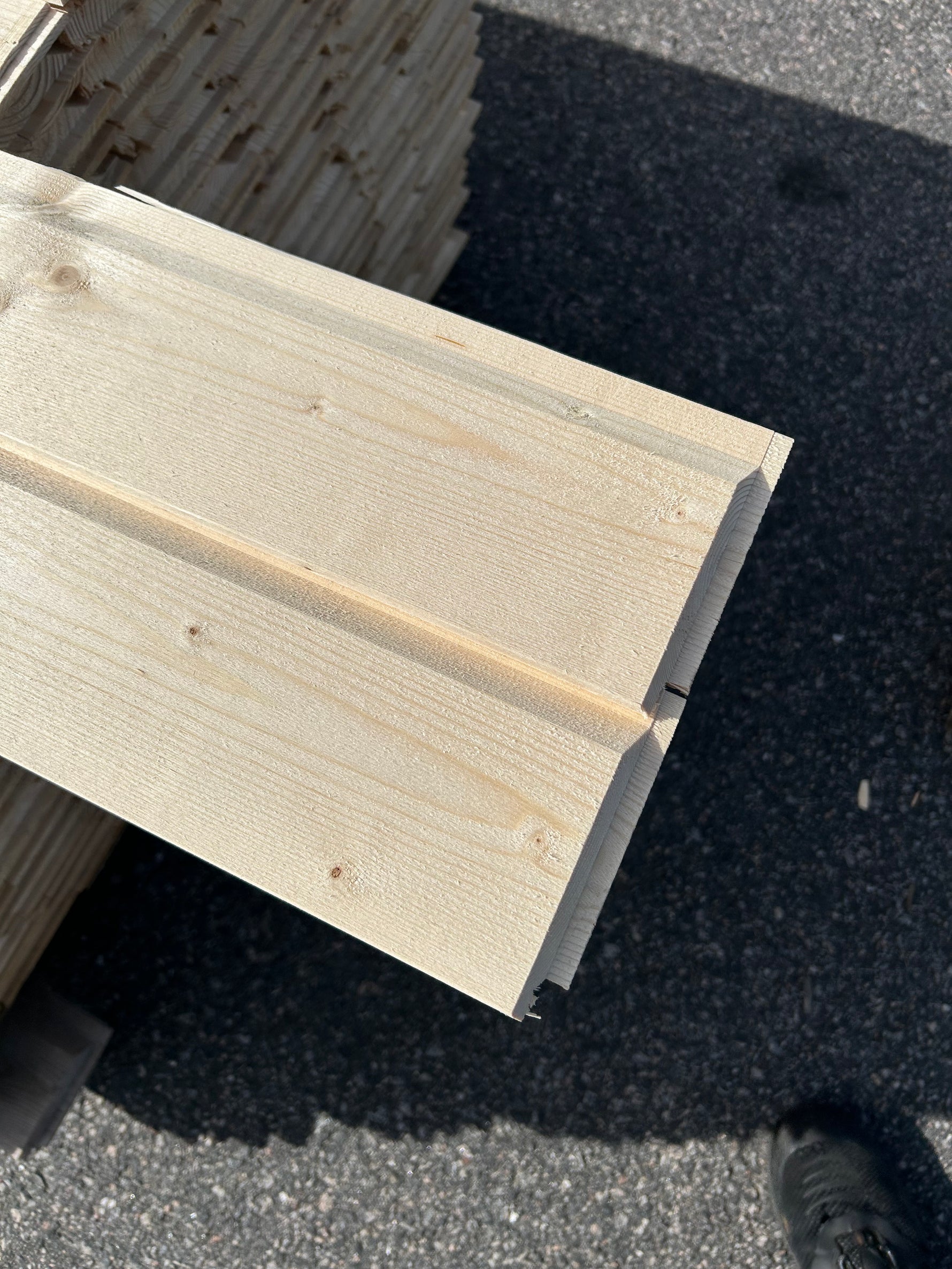 Paket Enkelfasspont 22x120 mm – 4,80m 260st (Obehandlad)