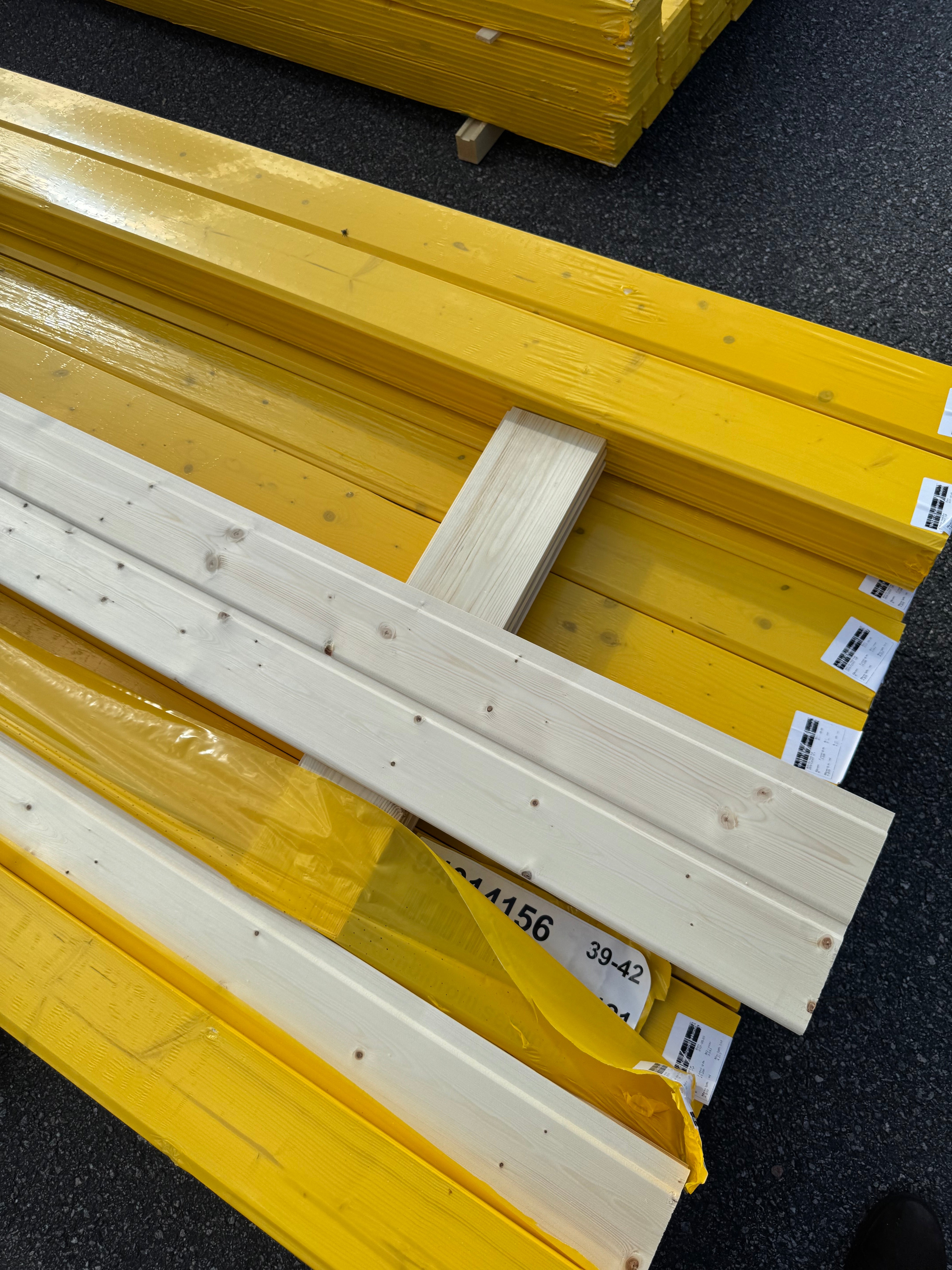 Paket Kombiprofil 18x121 Furu – Sekunda, Obehandlad