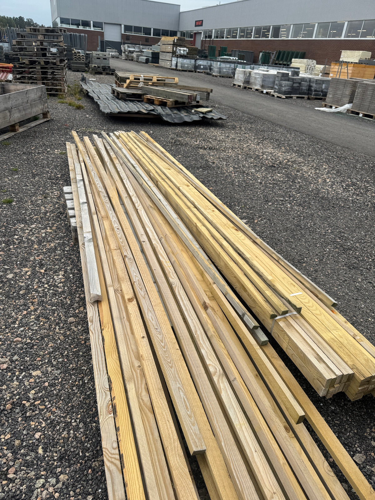 Paket Impregnerad Läkt 25x36/25x48mm – 3,60/4,20/4,80m