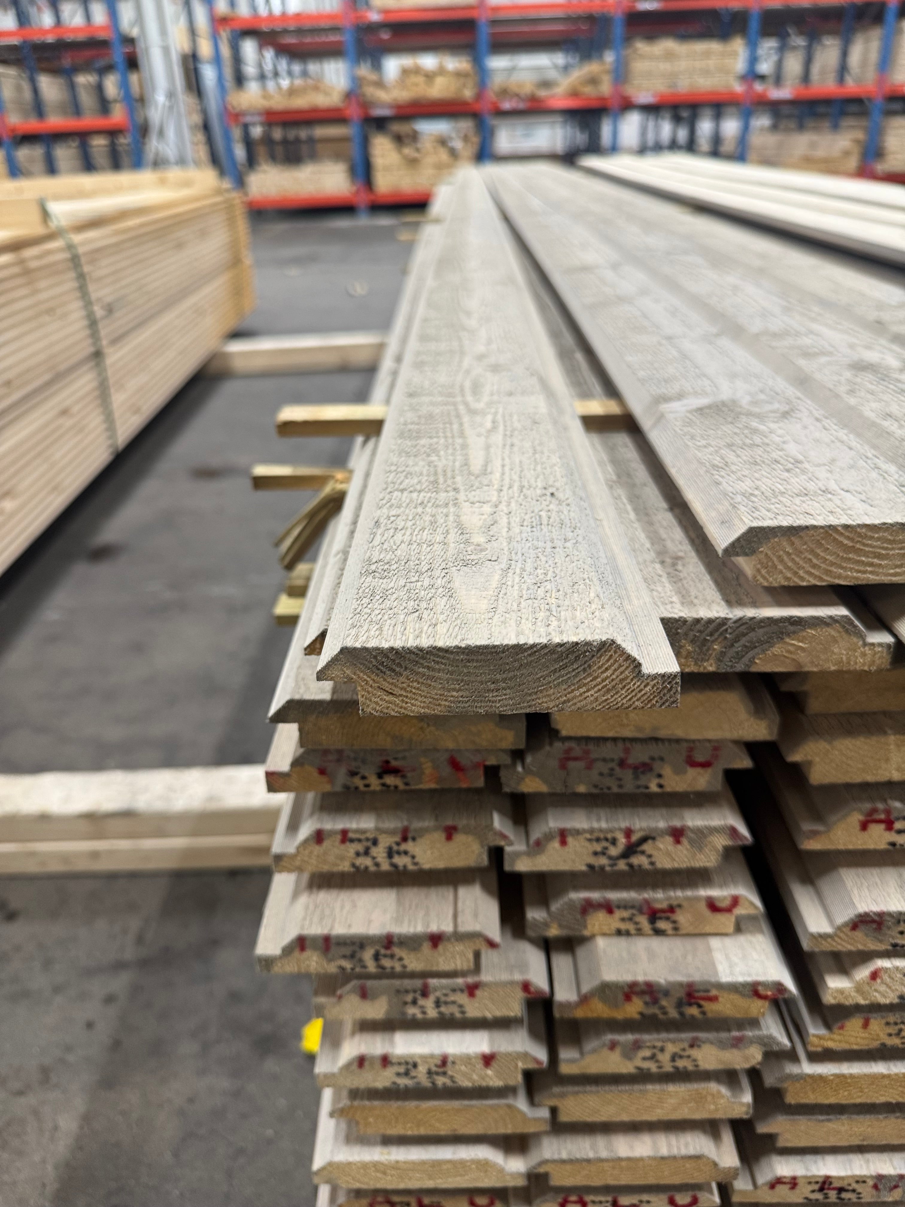 Paket Ytterpanel Dubbelfas 22x95mm – 60 st (4,50 m)