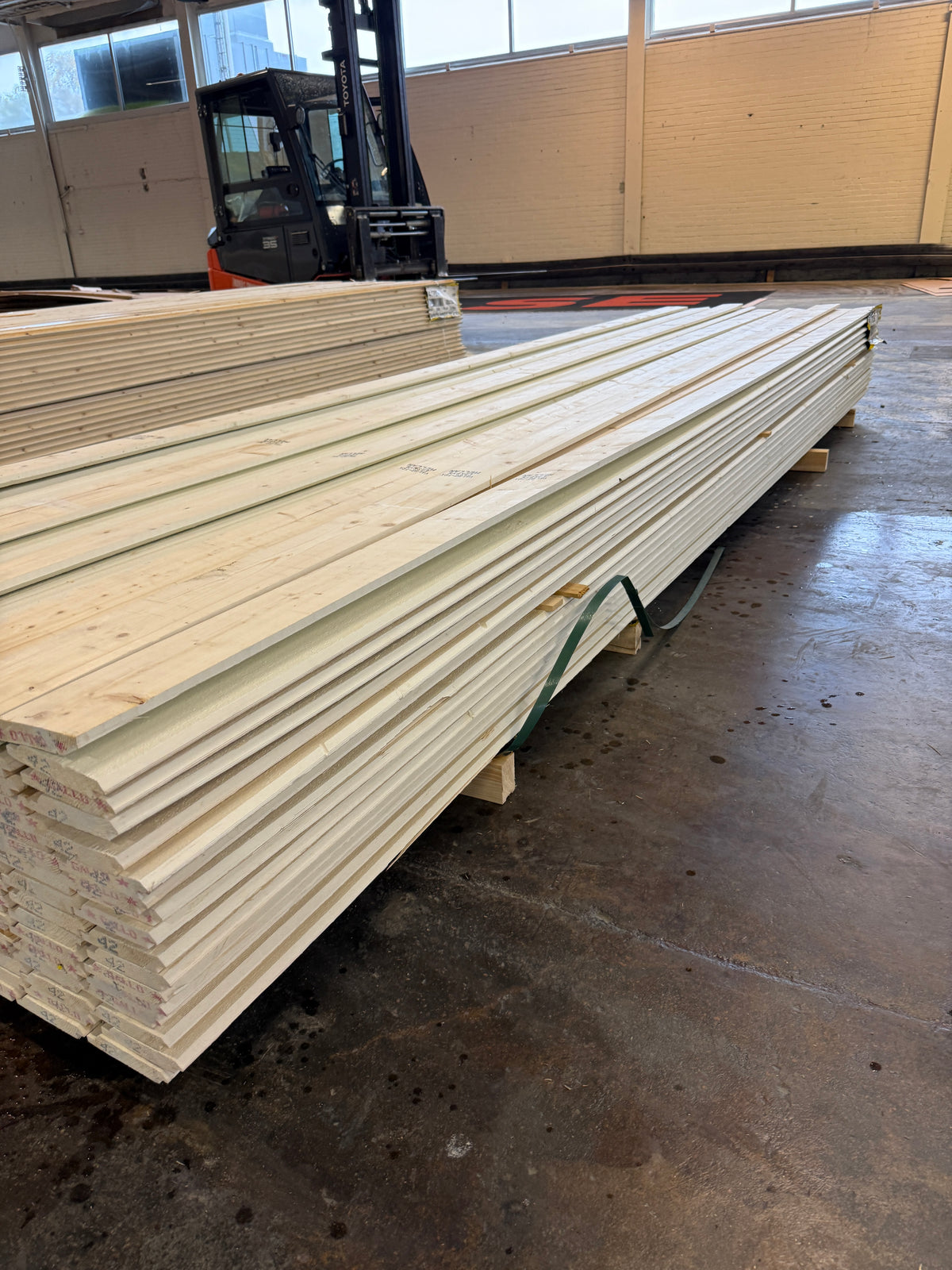 Paket Dubbelfas Halvspont 22x120mm 4.20m 155st Mellanstruken