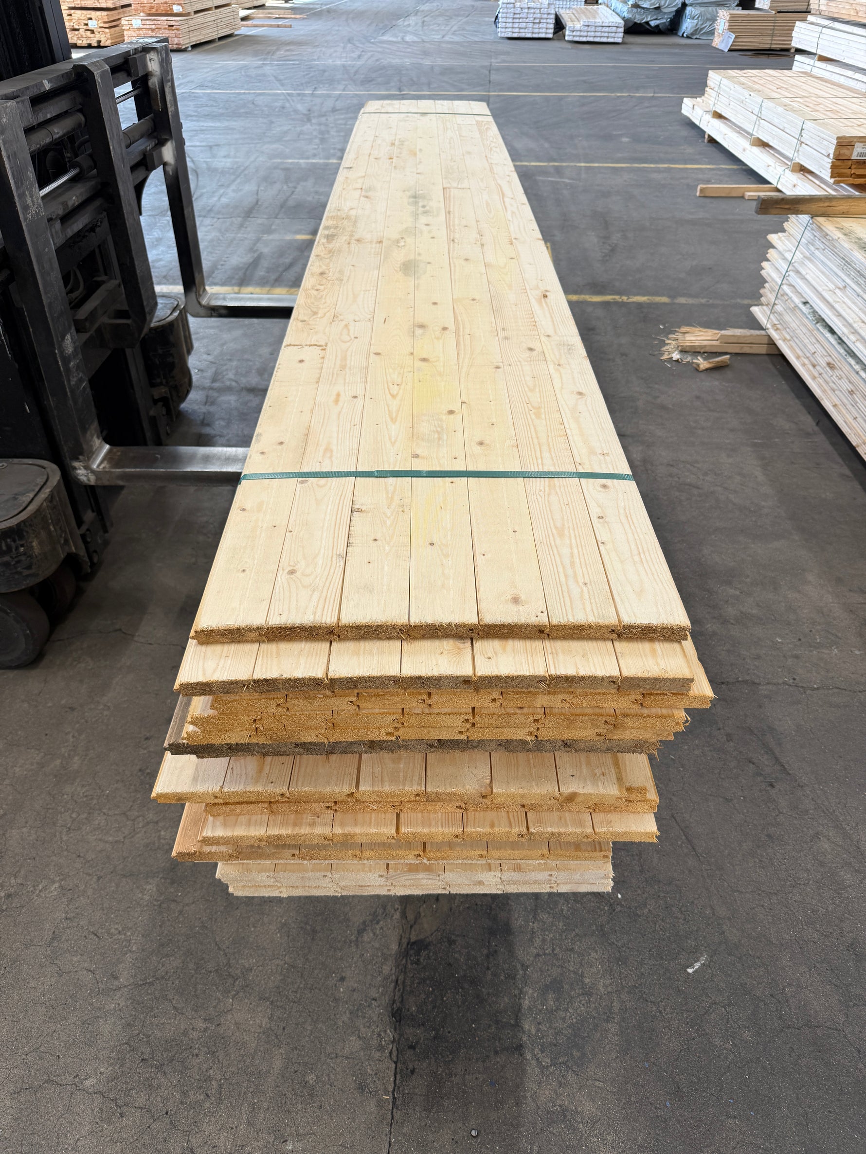 Paket Råspontluckor 20x540x3600mm 23st (Fuktskadat)