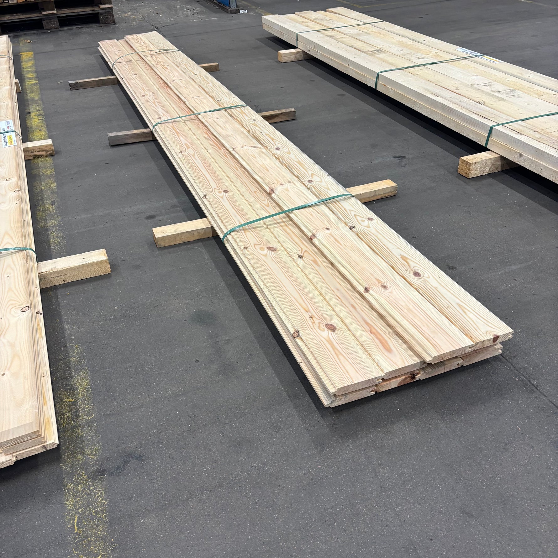 Spontad Panel 27x145mm 4,20m 10st Furu B-sortering