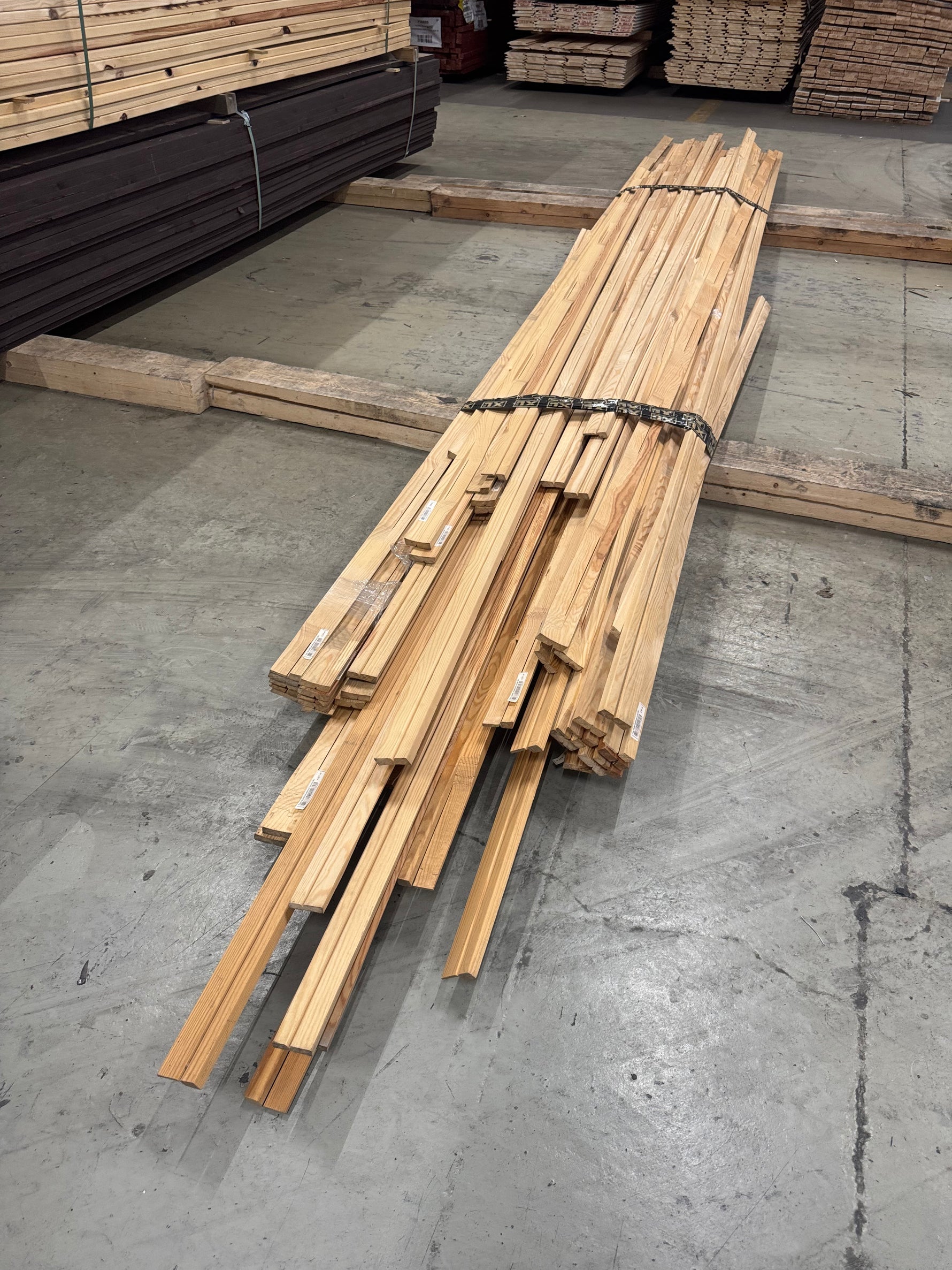 Paket Ventilerad Sockel 15x56mm – ca 301 lpm Furu Obehandlad