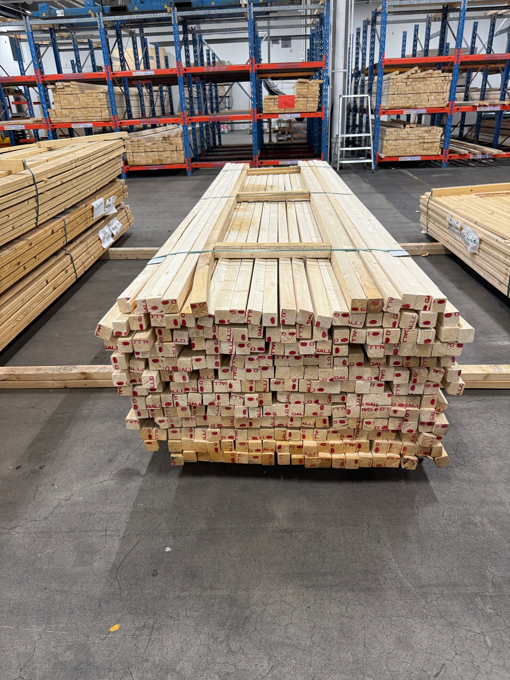 Paket Reglar 45x45mm, 3,60m, 263st