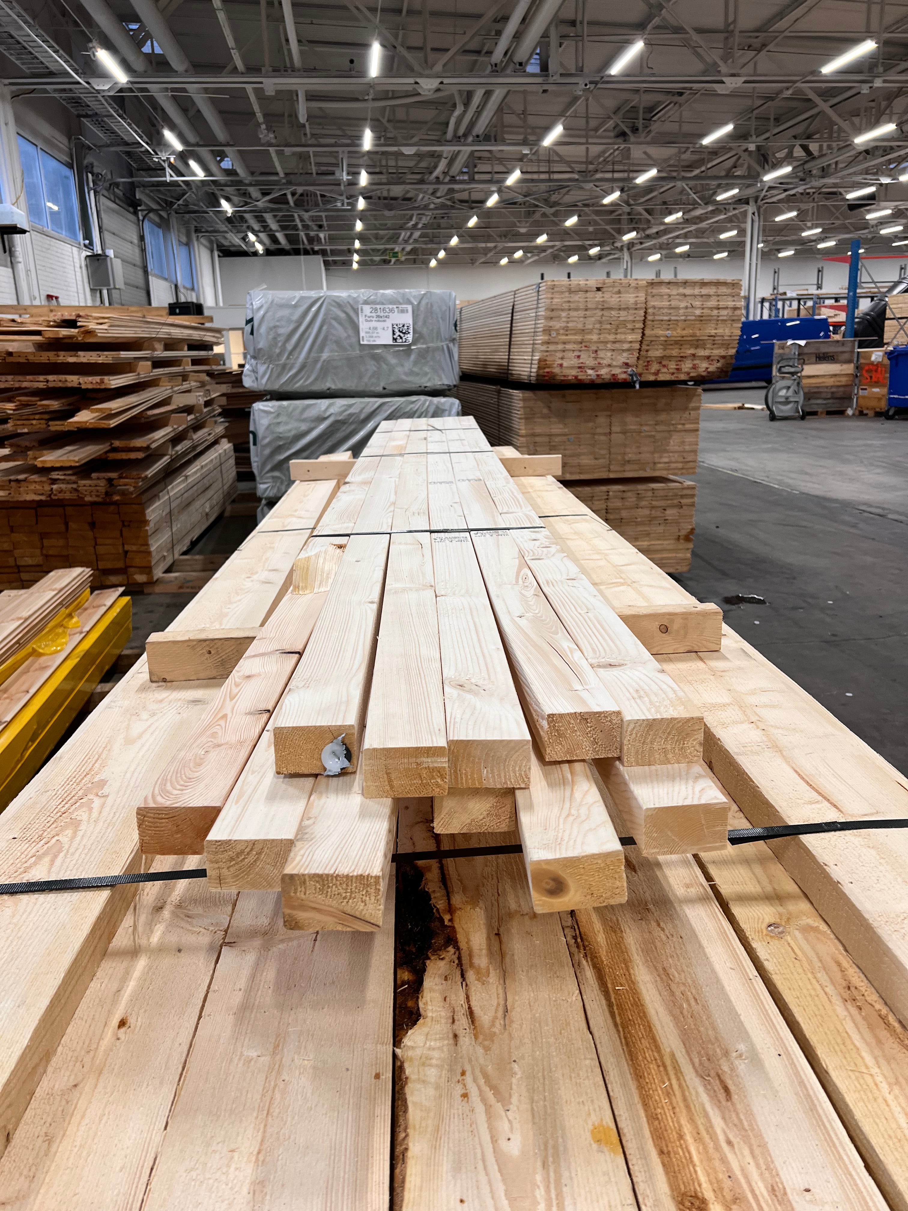 Paket Utsorterade Reglar 45x70mm 3.60m- 12st (Böjda)