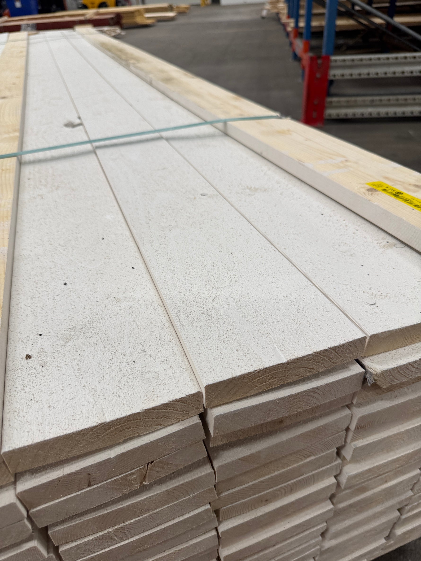 Paket Finsågad Panel 22x120mm 3,60m – 192 st Vit