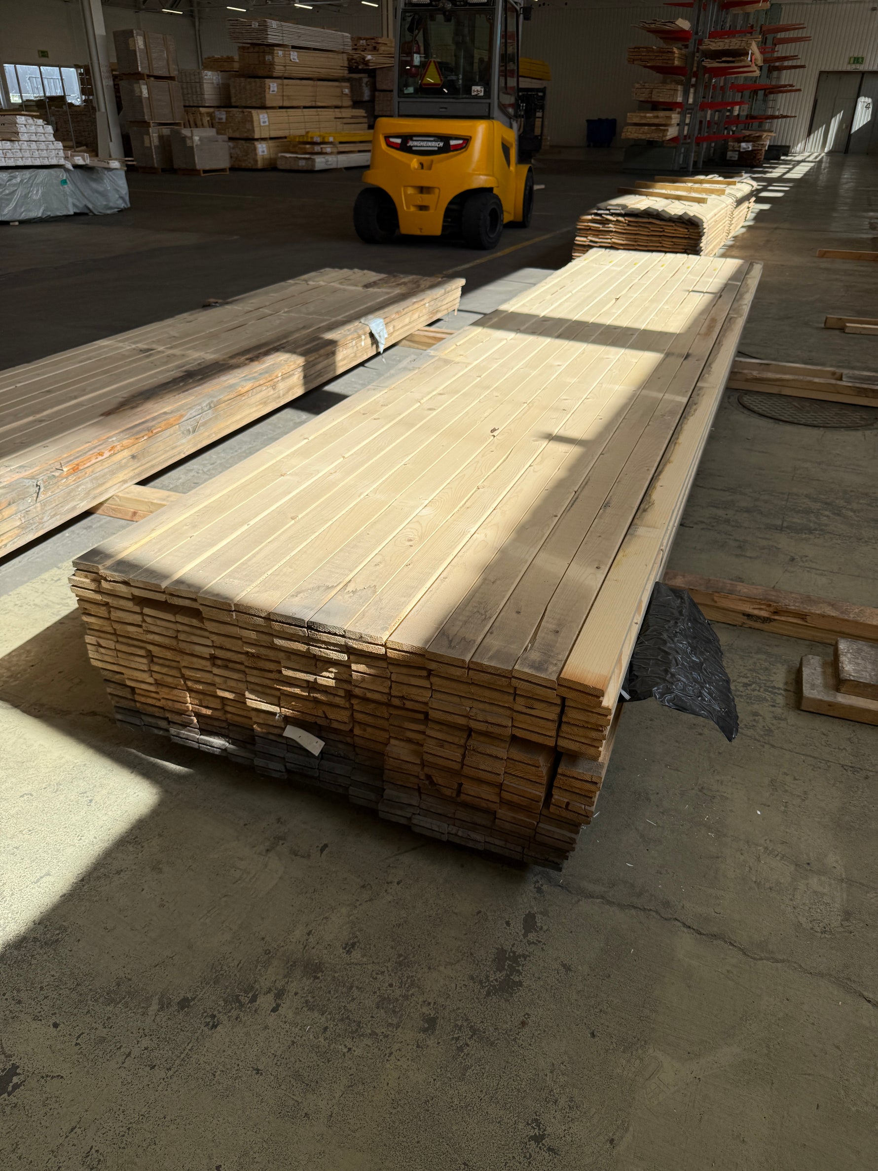 Paket Ändspontad Regel 34x70mm, 168st 4,50m