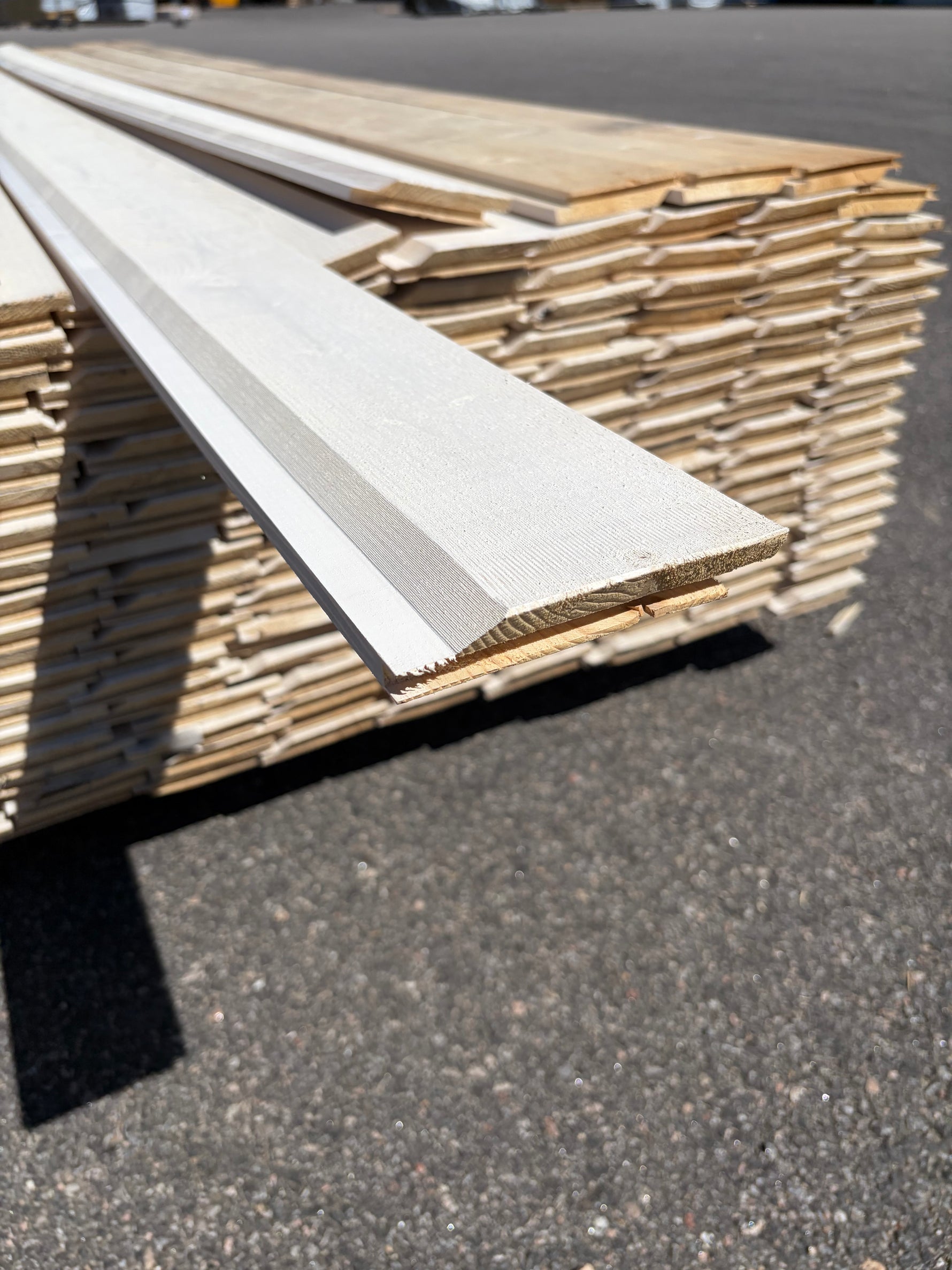 Paket Ytterpanel Enkelfas Fals Ändspont 22x120mm, 185st 3.60m