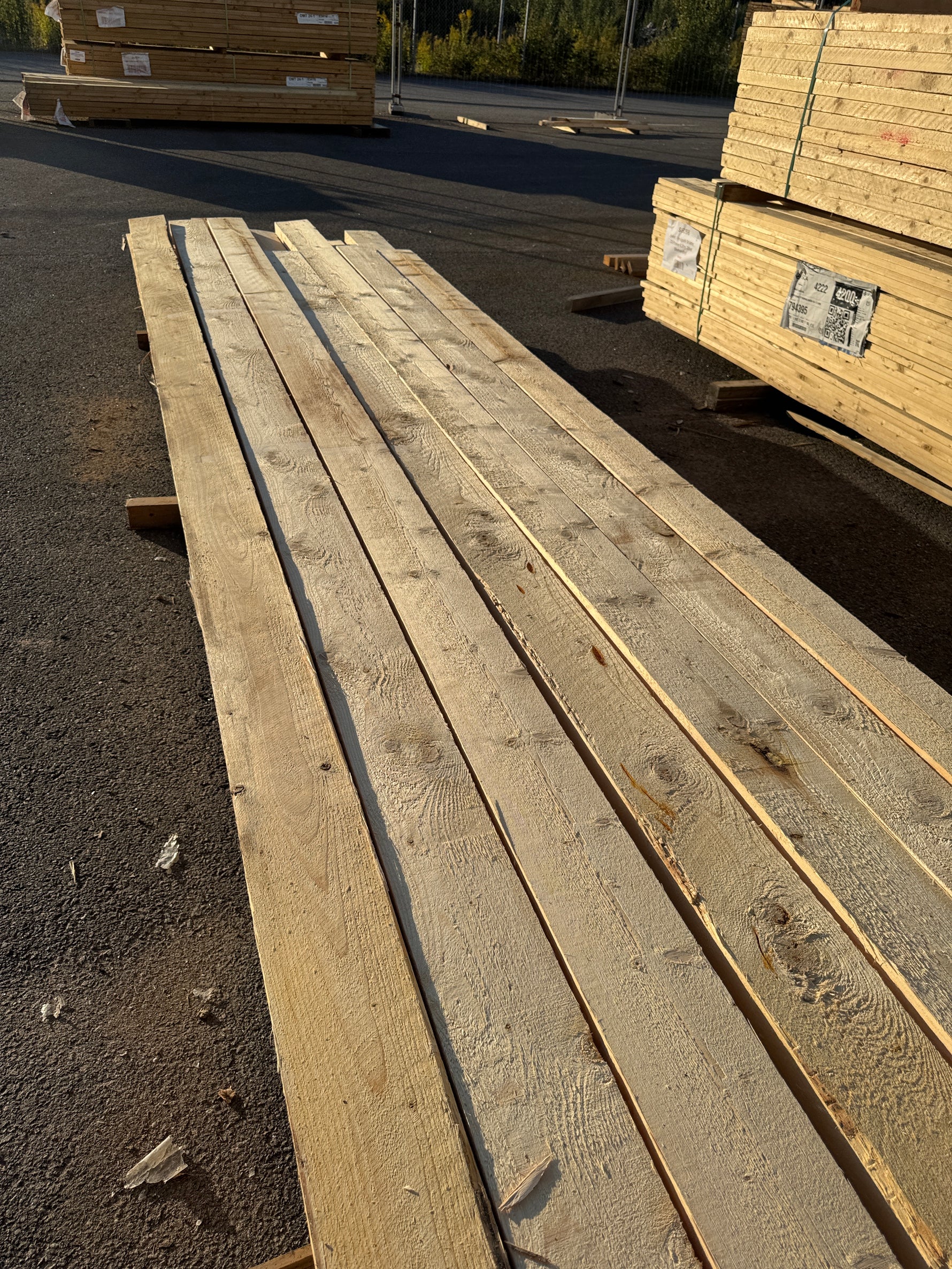 Paket Ohyvlade Reglar 50x150mm (4,20-5,40m) 42st Gran