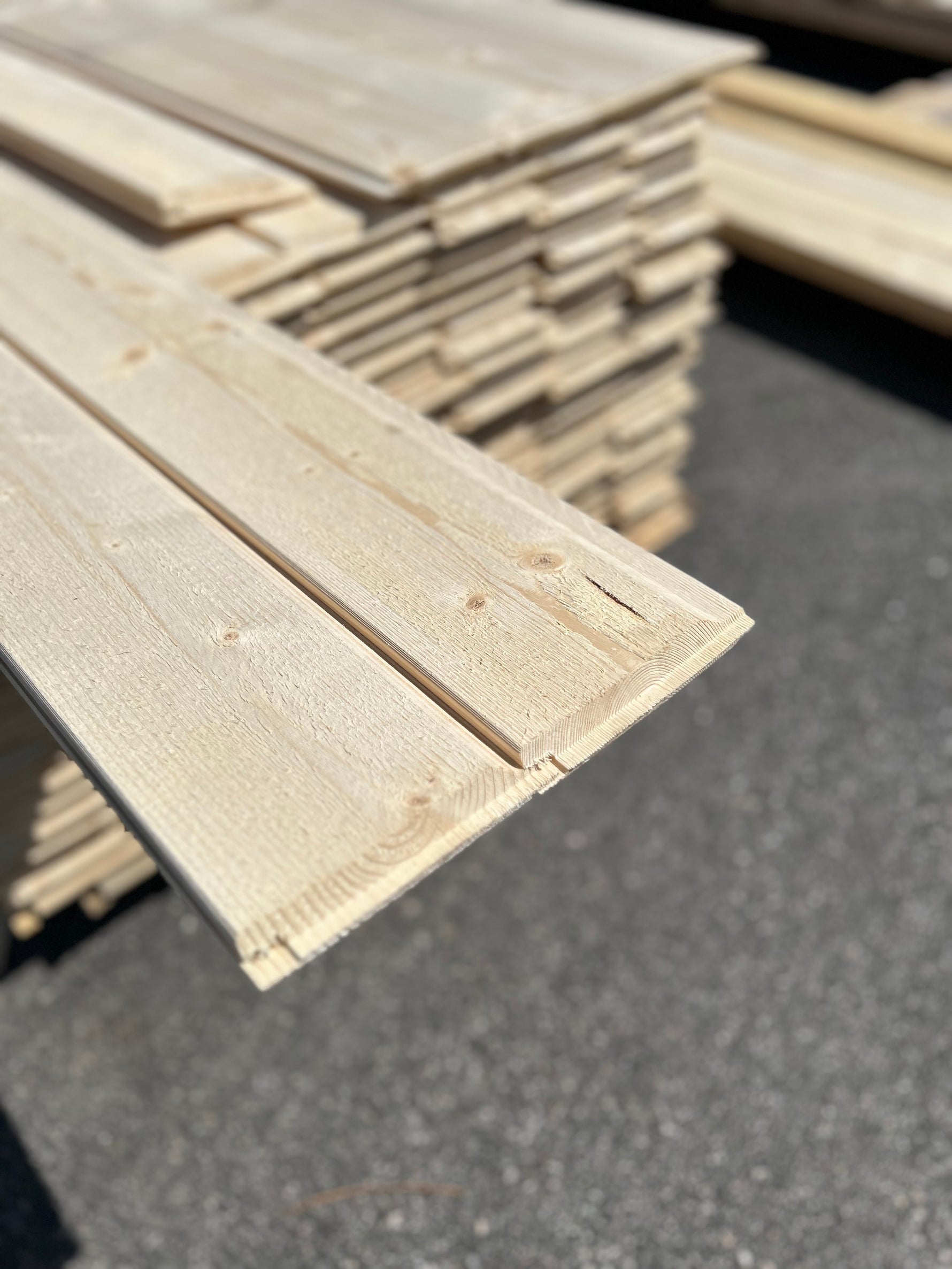 Paket Enkelfas Ändspont 22x145mm 175st 3.60m Obehandlade