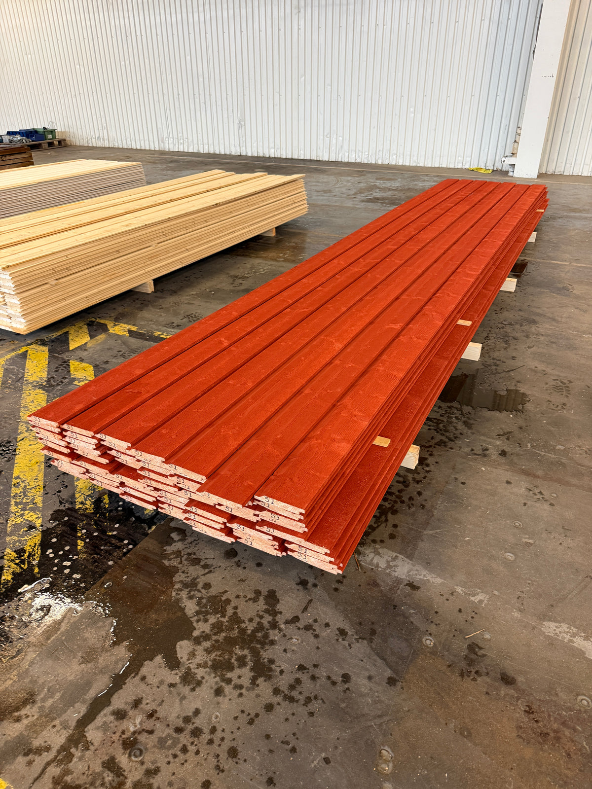 Paket Enkelfas 22×145 mm 5,10 m Målad – 70 st