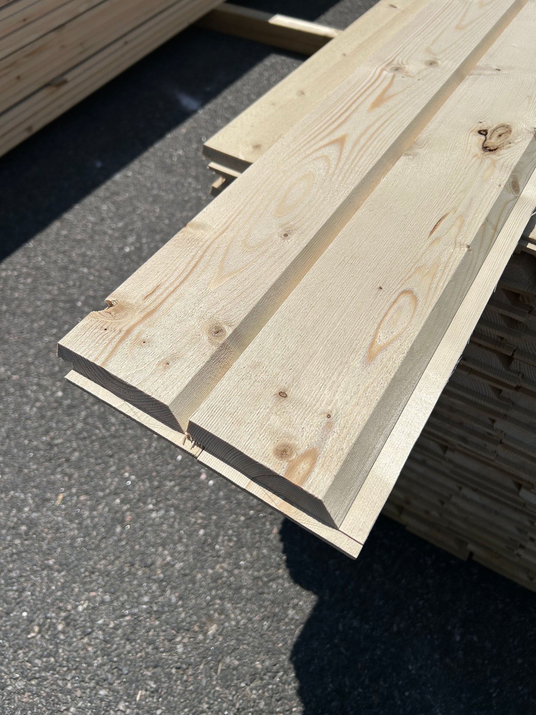 Paket Enkelfasspont Ändspont 22x120mm 4.80m 233st Obehandlad