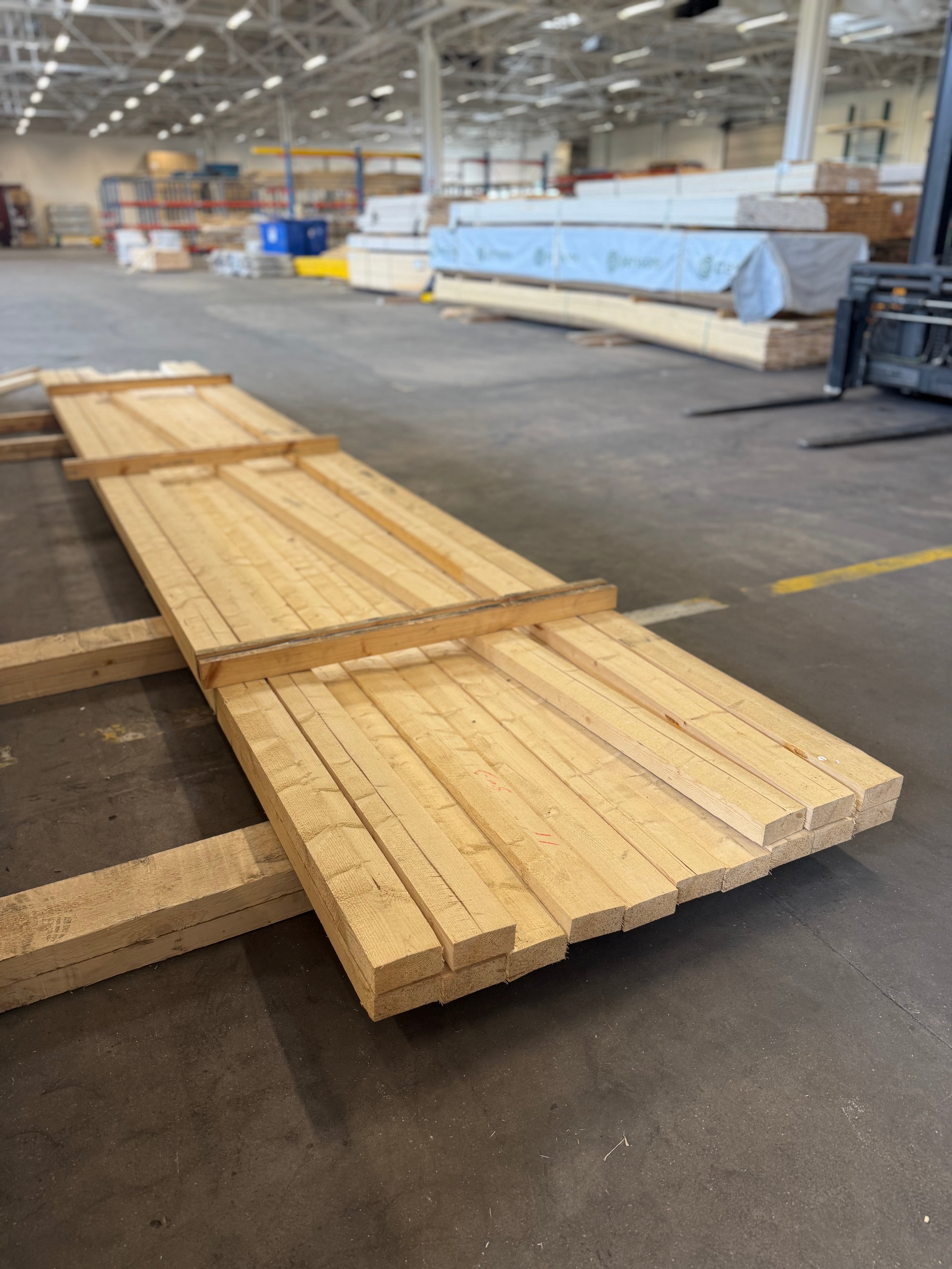 Paket Reglar Ohyvlade 47x100 mm – 6,00 m – 15 st