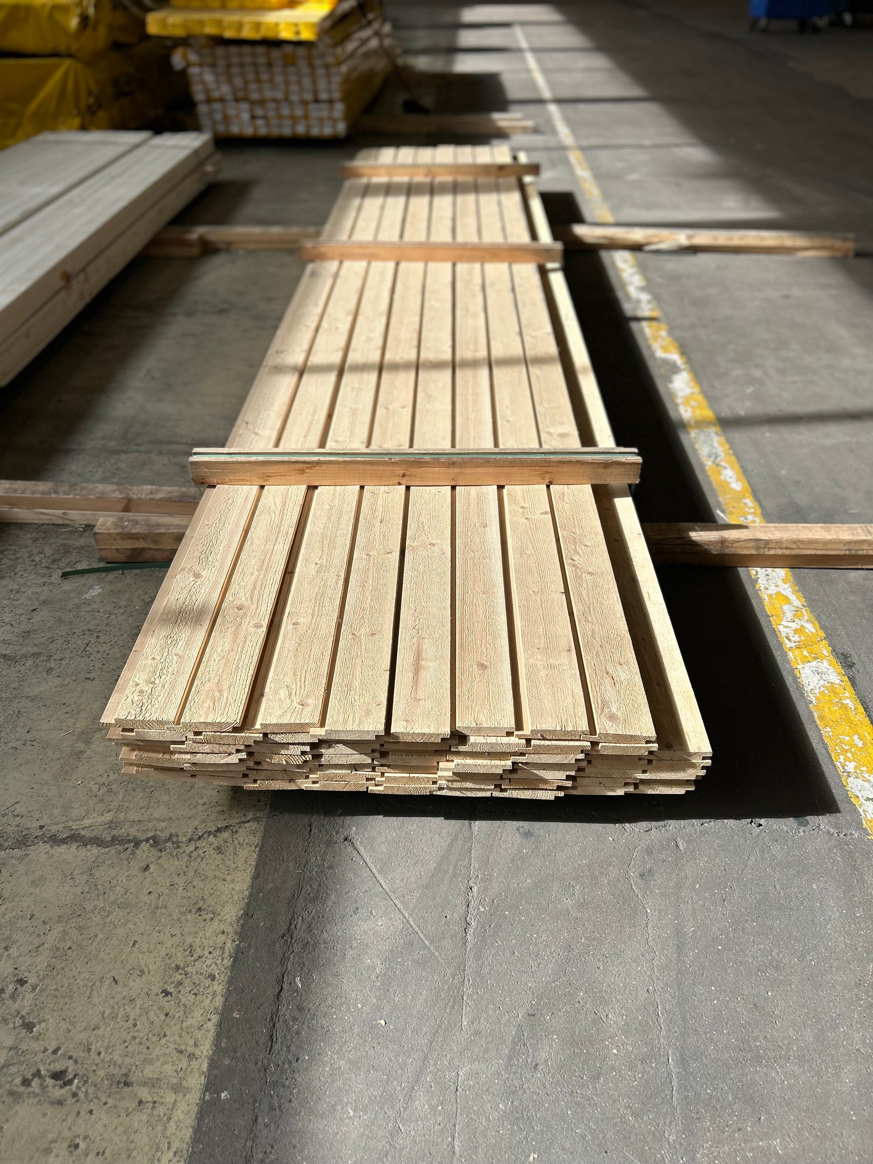 Paket Ytterpanel Springpanel 22x120mm Gran, 61st 4,80m