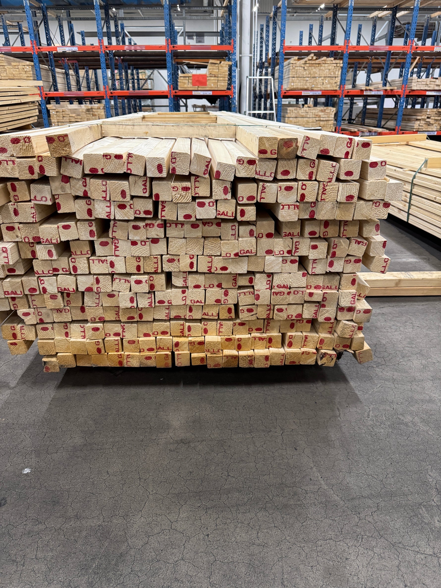 Paket Reglar 45x45mm, 3,60m, 263st