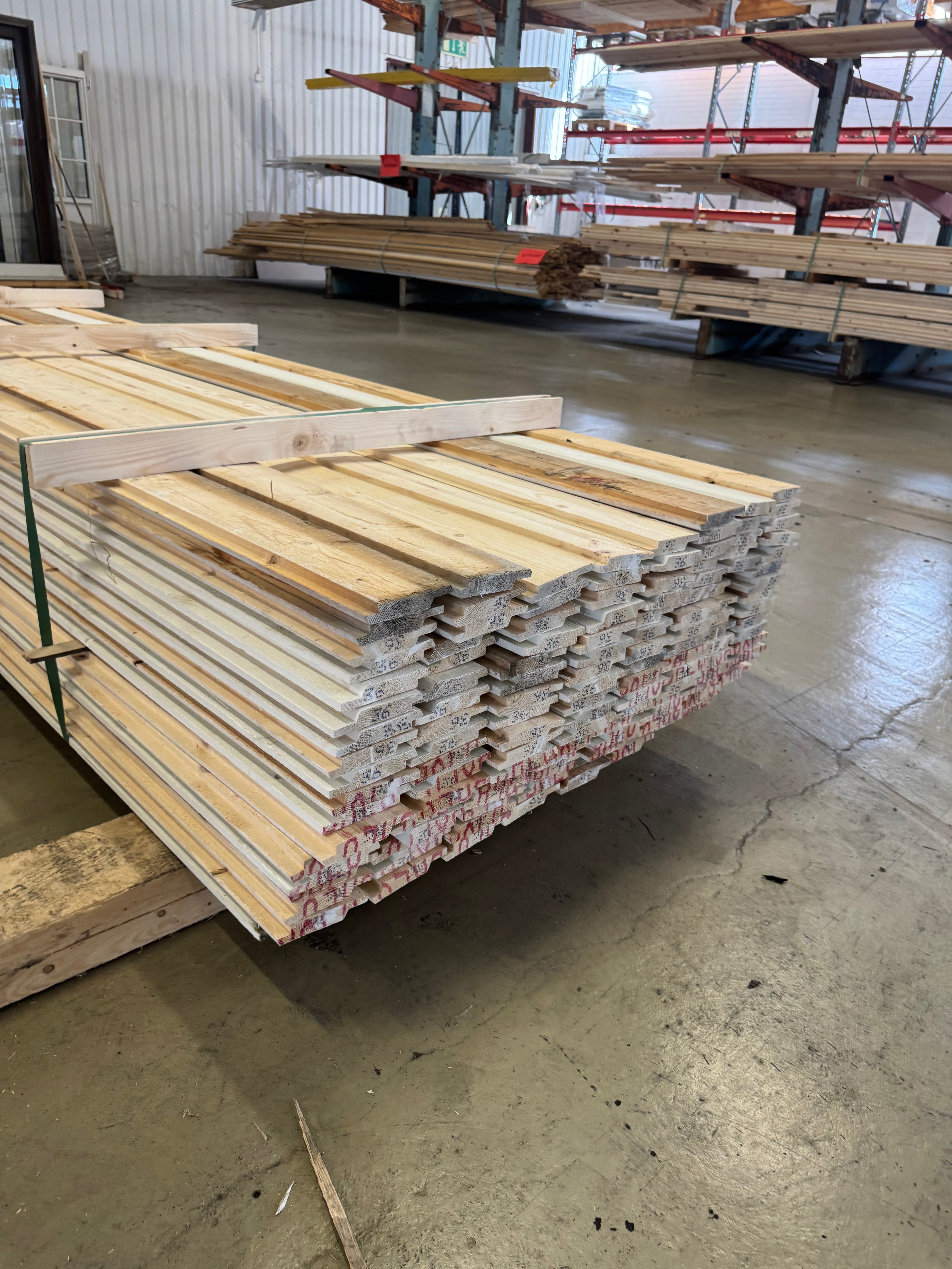 Paket Spårpanel Falsad Fasade 22x120 – 141st 3.60m