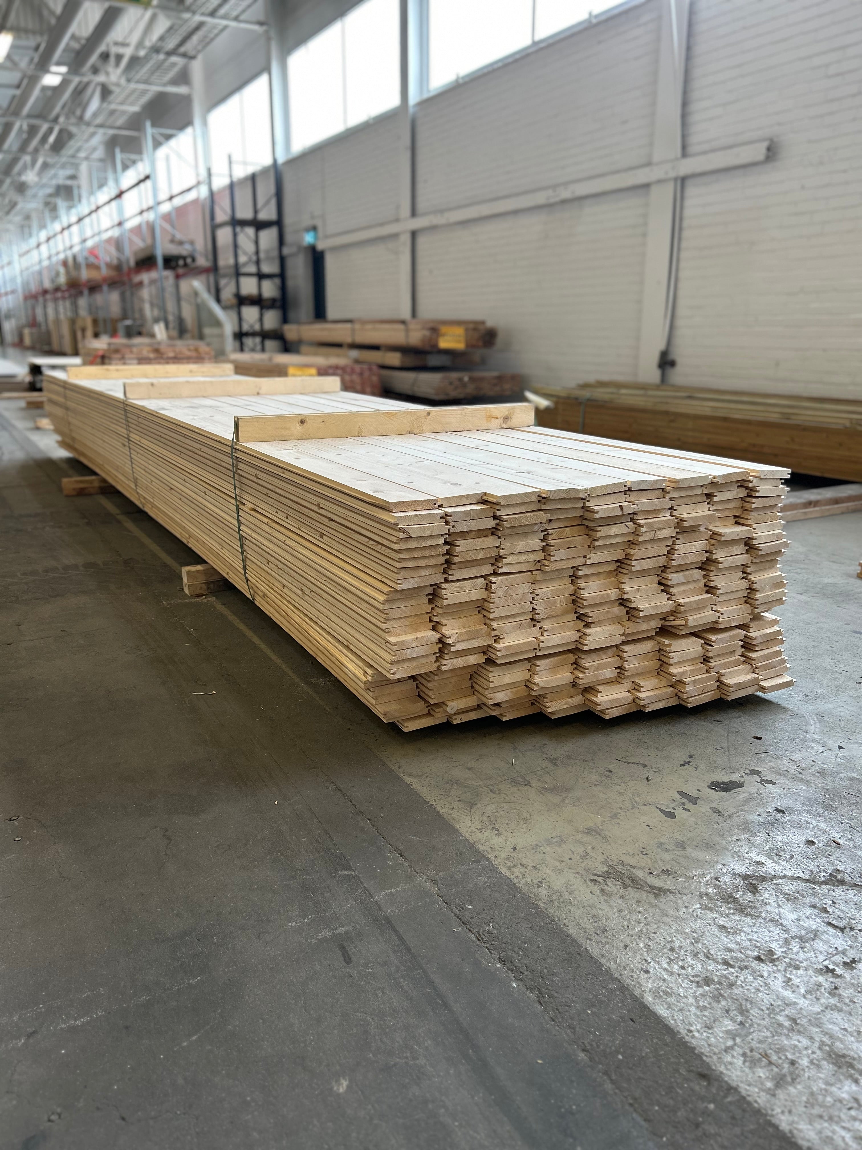 Paket Spårpanel 22x120 mm – 216 st (5,40 m)