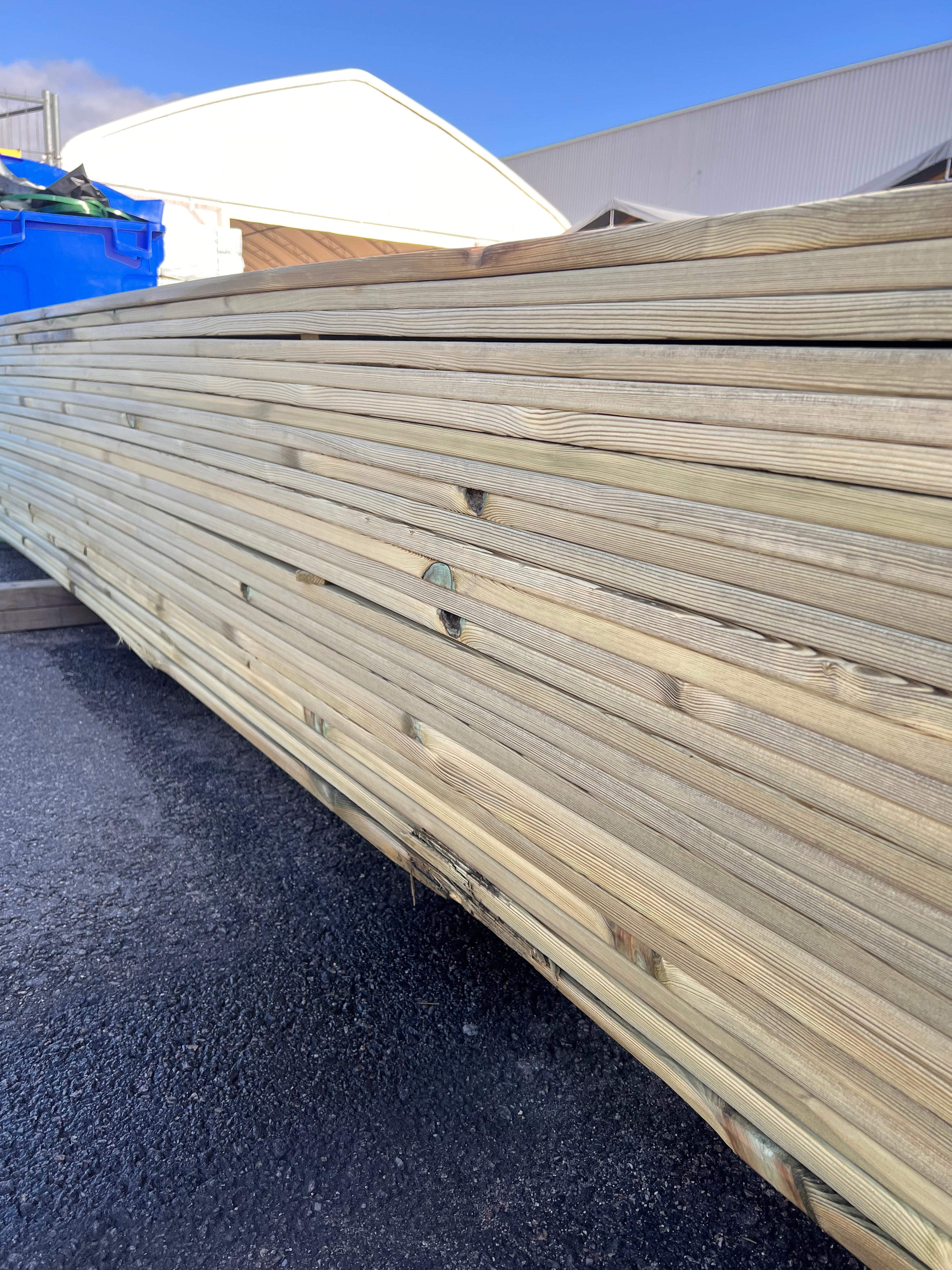 Paket Tryckimpregnerad Trall 22x95 250 st 4,50m (B-Sortering)