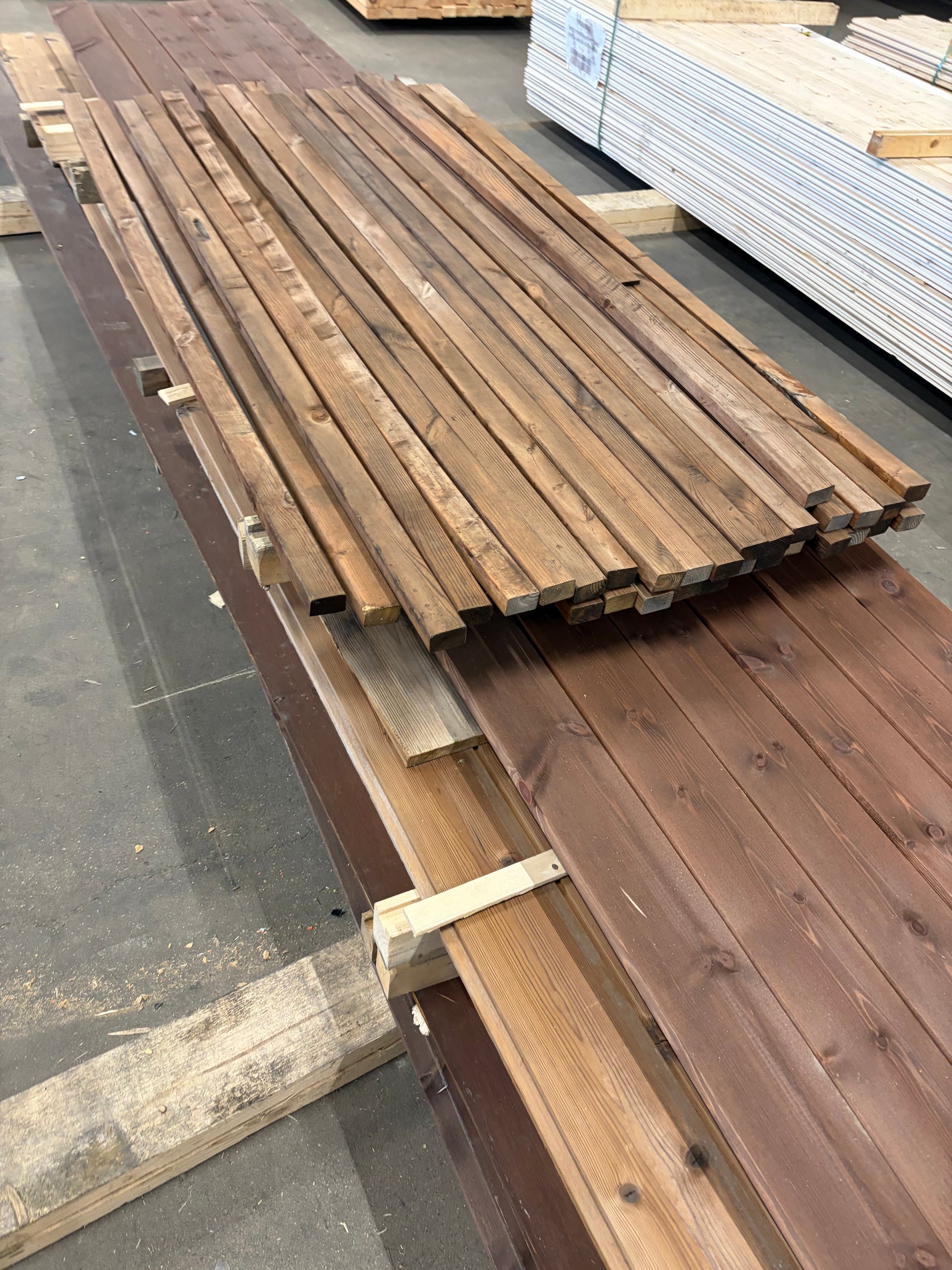 Parti Thermowood – 75 st (blandade dimensioner och längder)