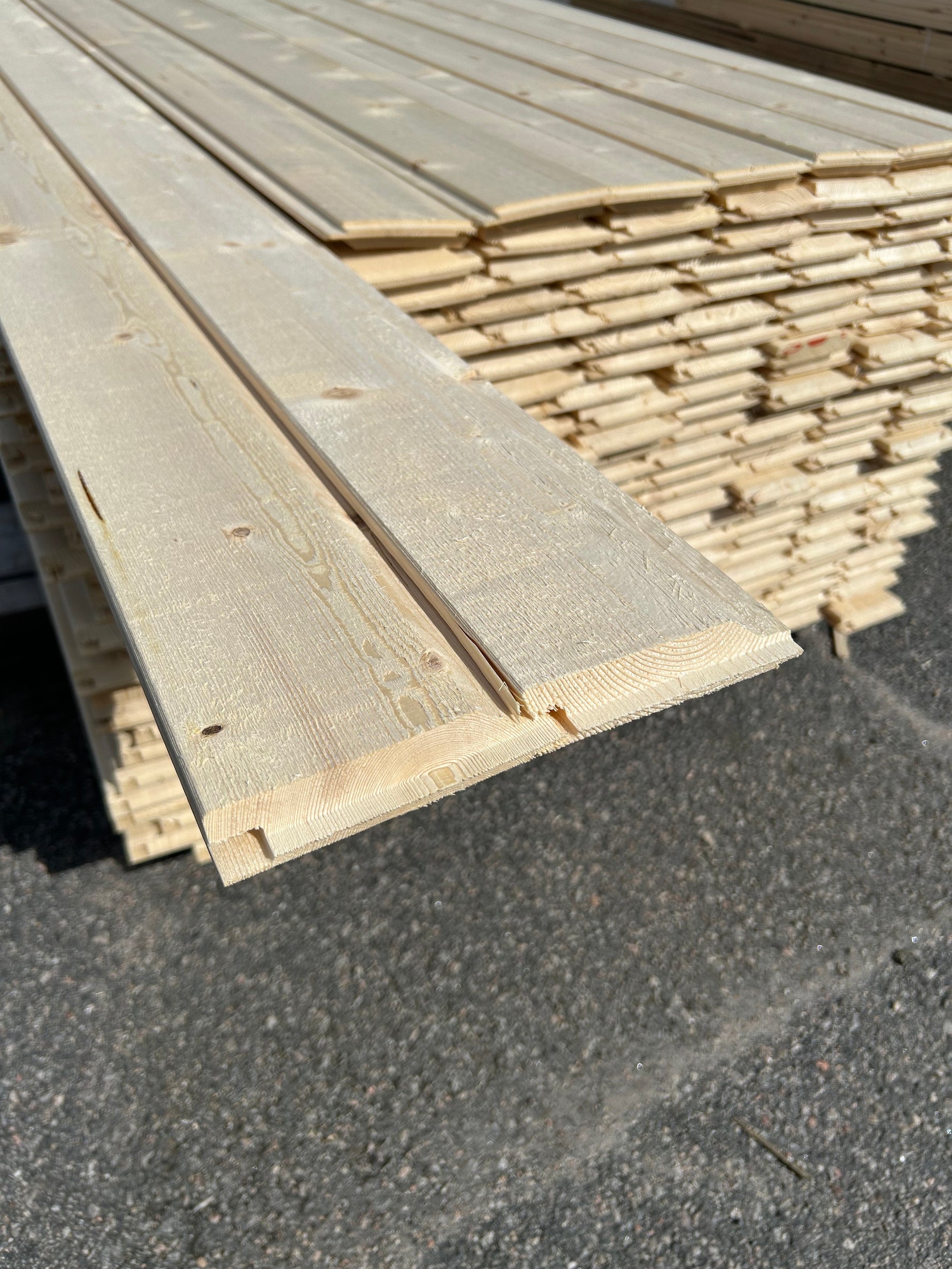 Paket Enkelfasspont 22x120mm 4,20m 225st Obehandlad Gran