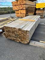 Paket Tryckimpregnerade Reglar 45x95mm 3,30m NTR AB C24 132st
