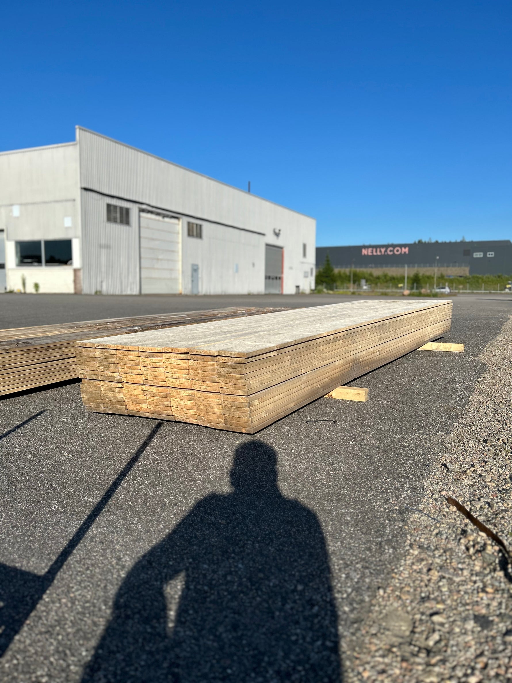 Paket Finsågade Brädor 22x145mm, 105st 4.20m Väderbitet