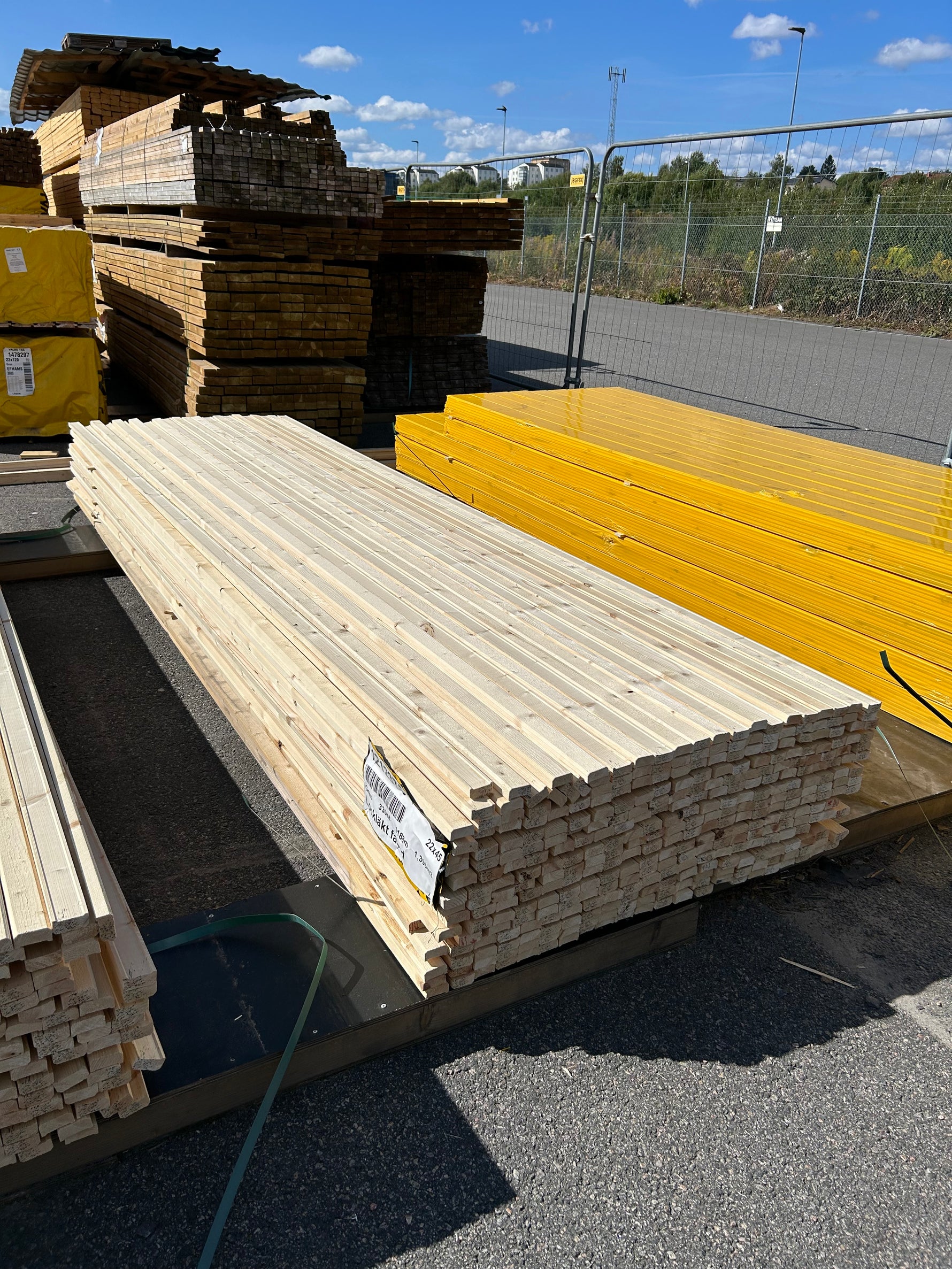 Parti Lockläkt 22x45mm 3,60m 330st Obehandlade