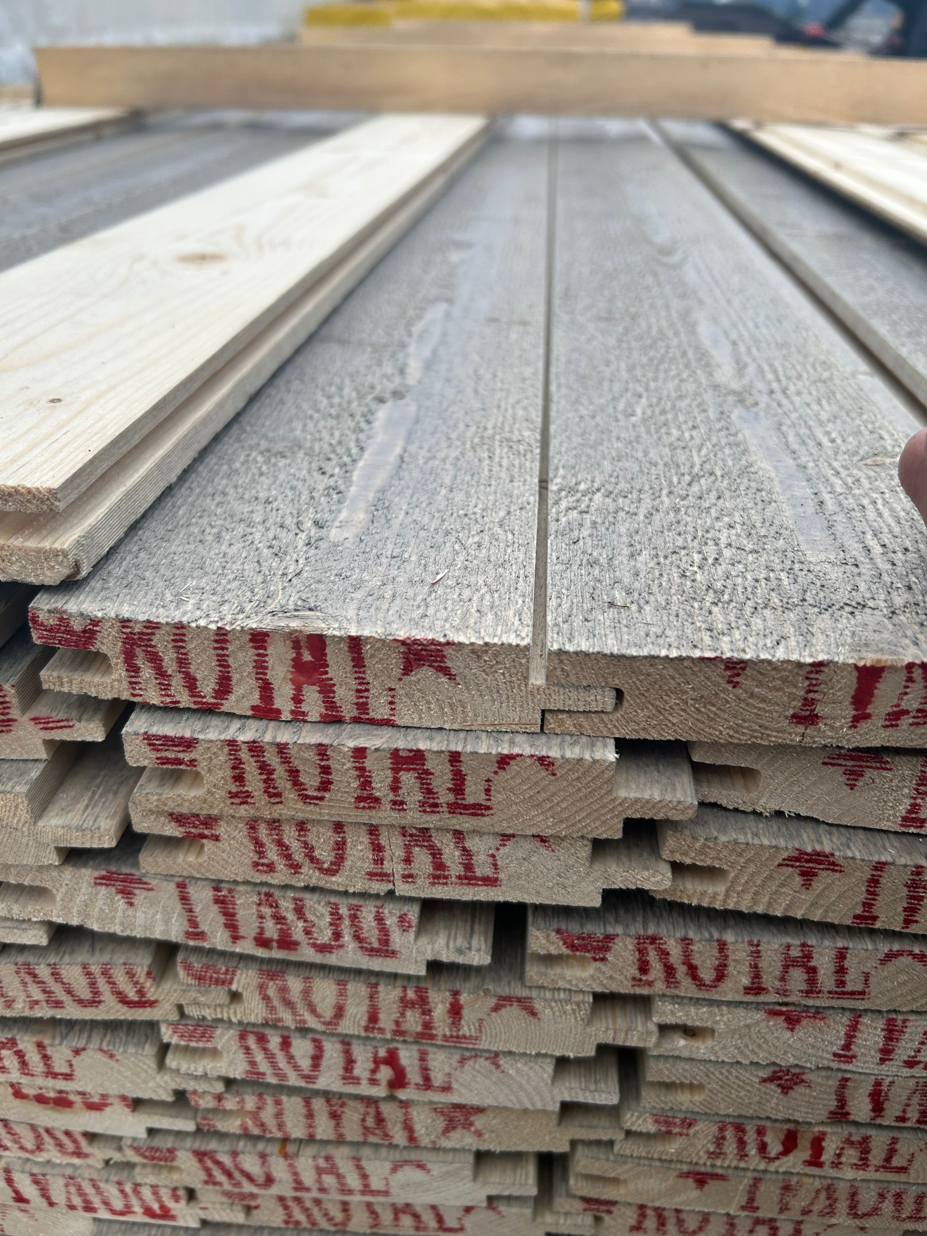 Paket Spårpanel 22x120 mm – 183 st (4,80 m)