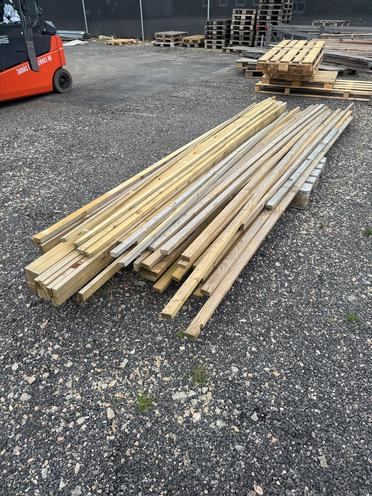 Paket Impregnerad Läkt 25x36/25x48mm – 3,60/4,20/4,80m