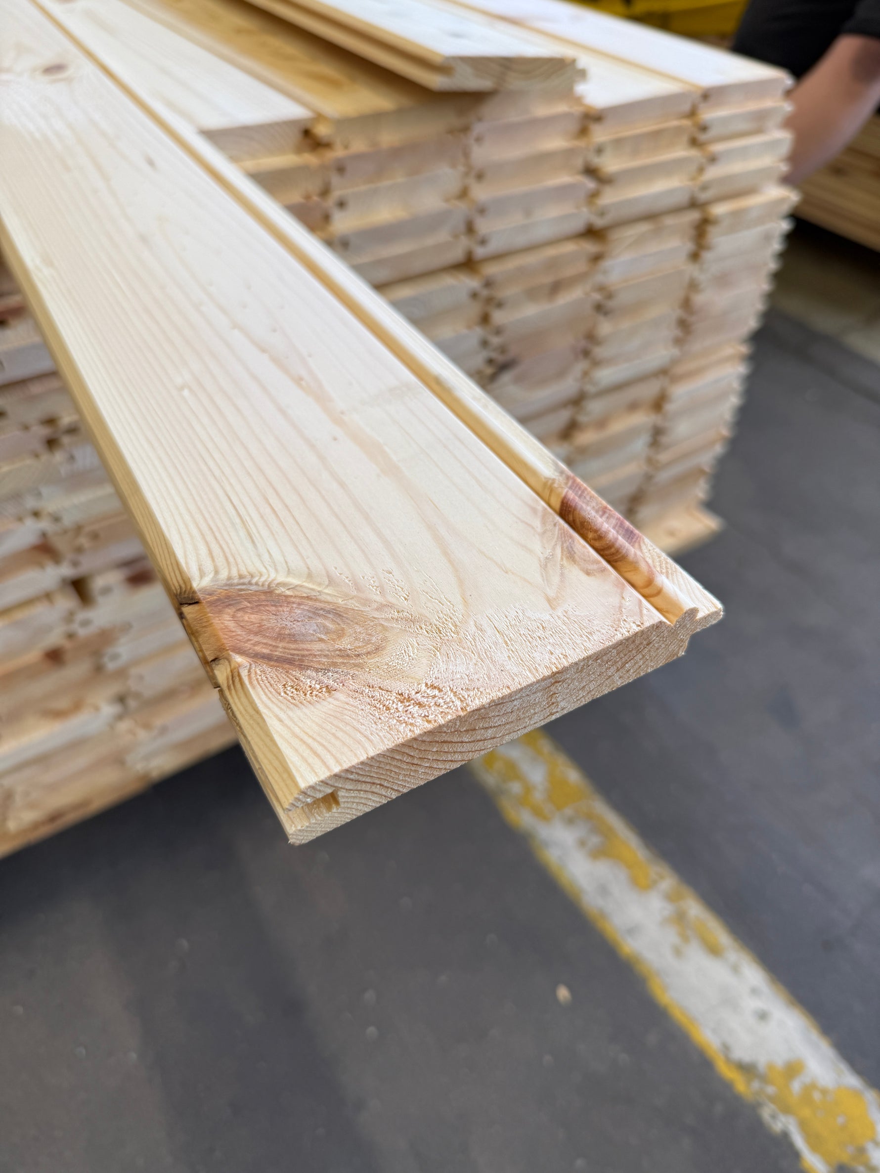 Paket Pärlspont 22x120mm Furu, 225st 5,10–5,40m (Sekunda)