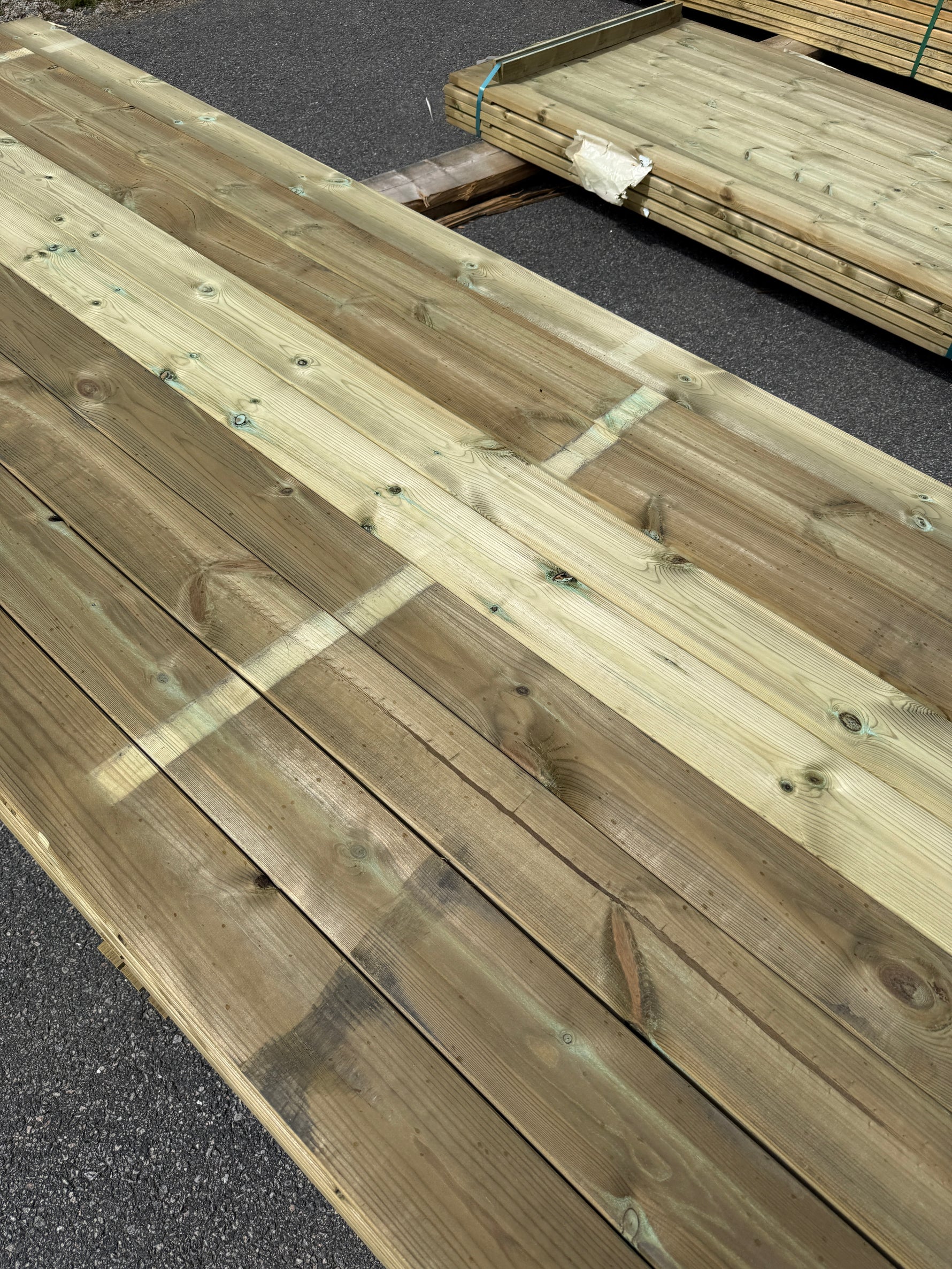 Paket Tryckimpregnerad Trall 28×120 mm, 153 st 3,60 m (G4-3)