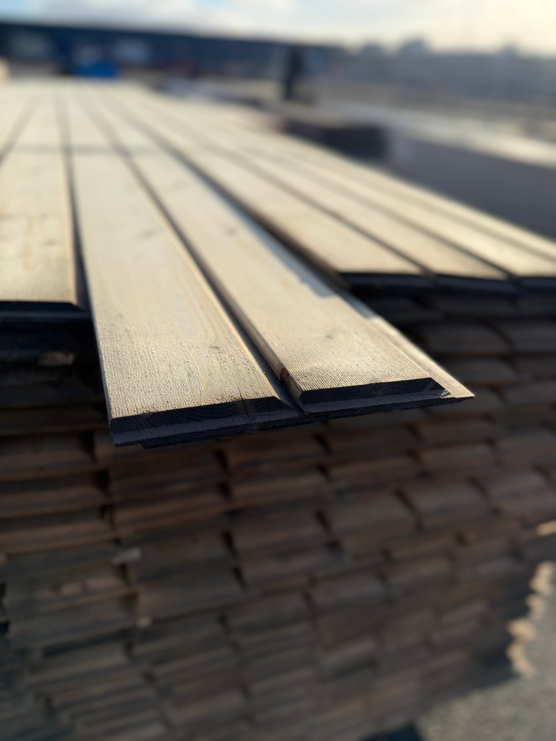 Paket Ytterpanel Enkelfas Fals Ändspont 22x120mm – 250 st 5,40 m - Spirec