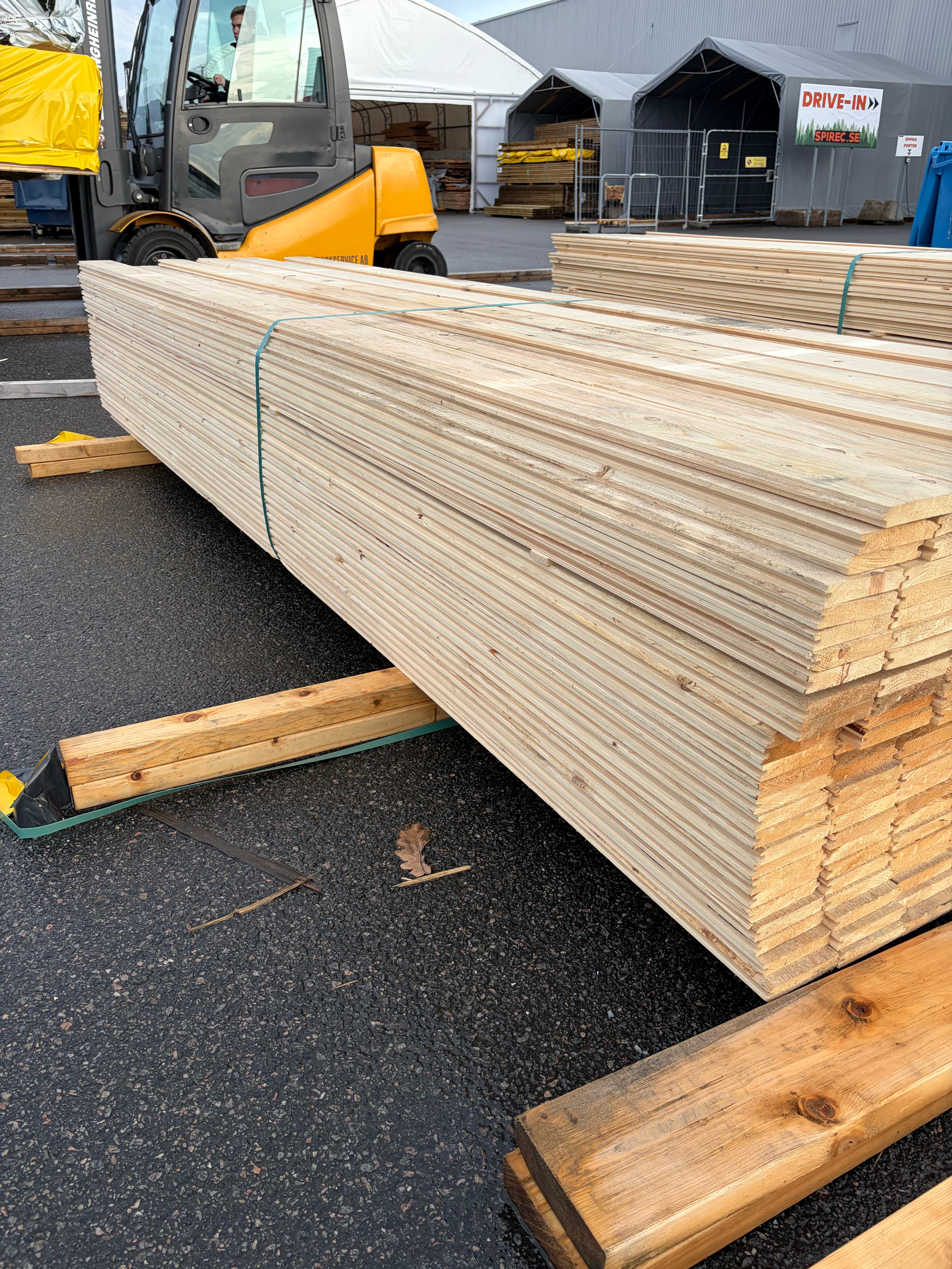 Paket Råspont 20x120mm – 227 st (Vattenskadat)