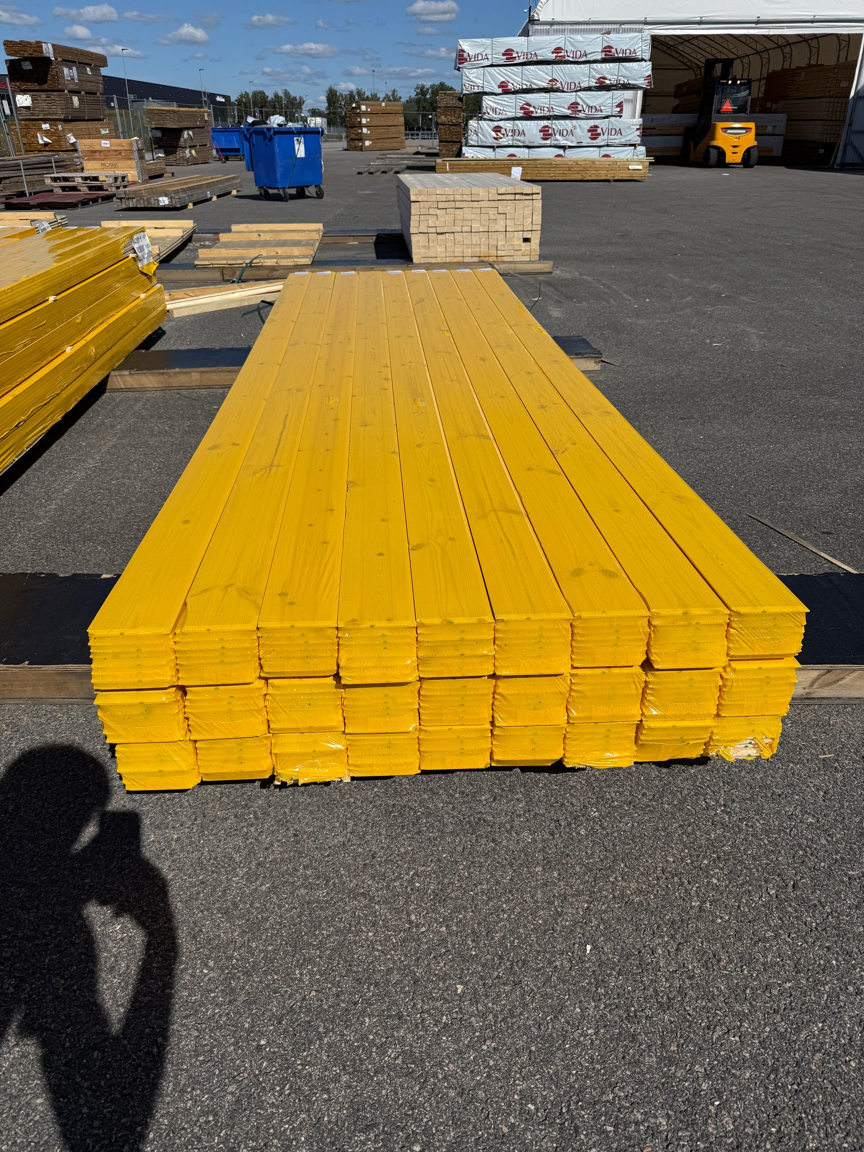 Parti Spårpanel 12x120mm- 3,58m 85 kvm, Furu- Sekunda