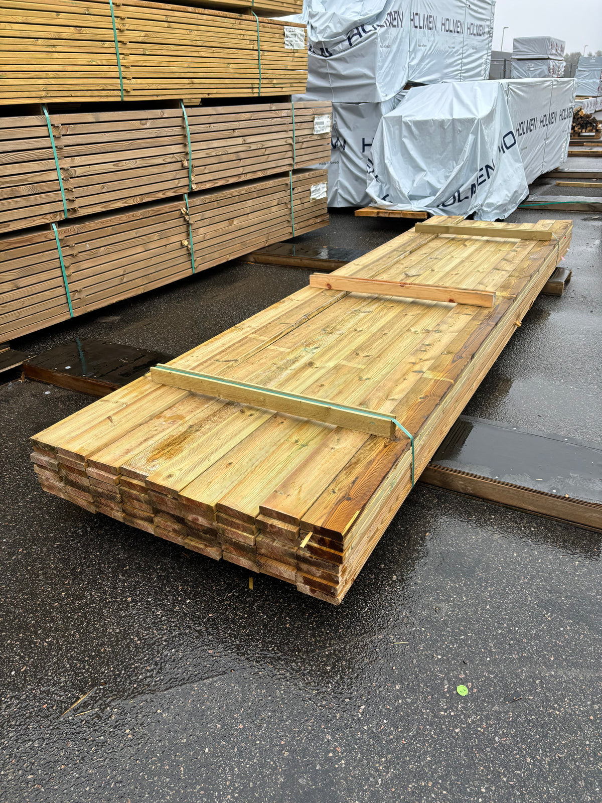 Paket Tryckimpregnerad Trall 28x120mm 4,20m 58st