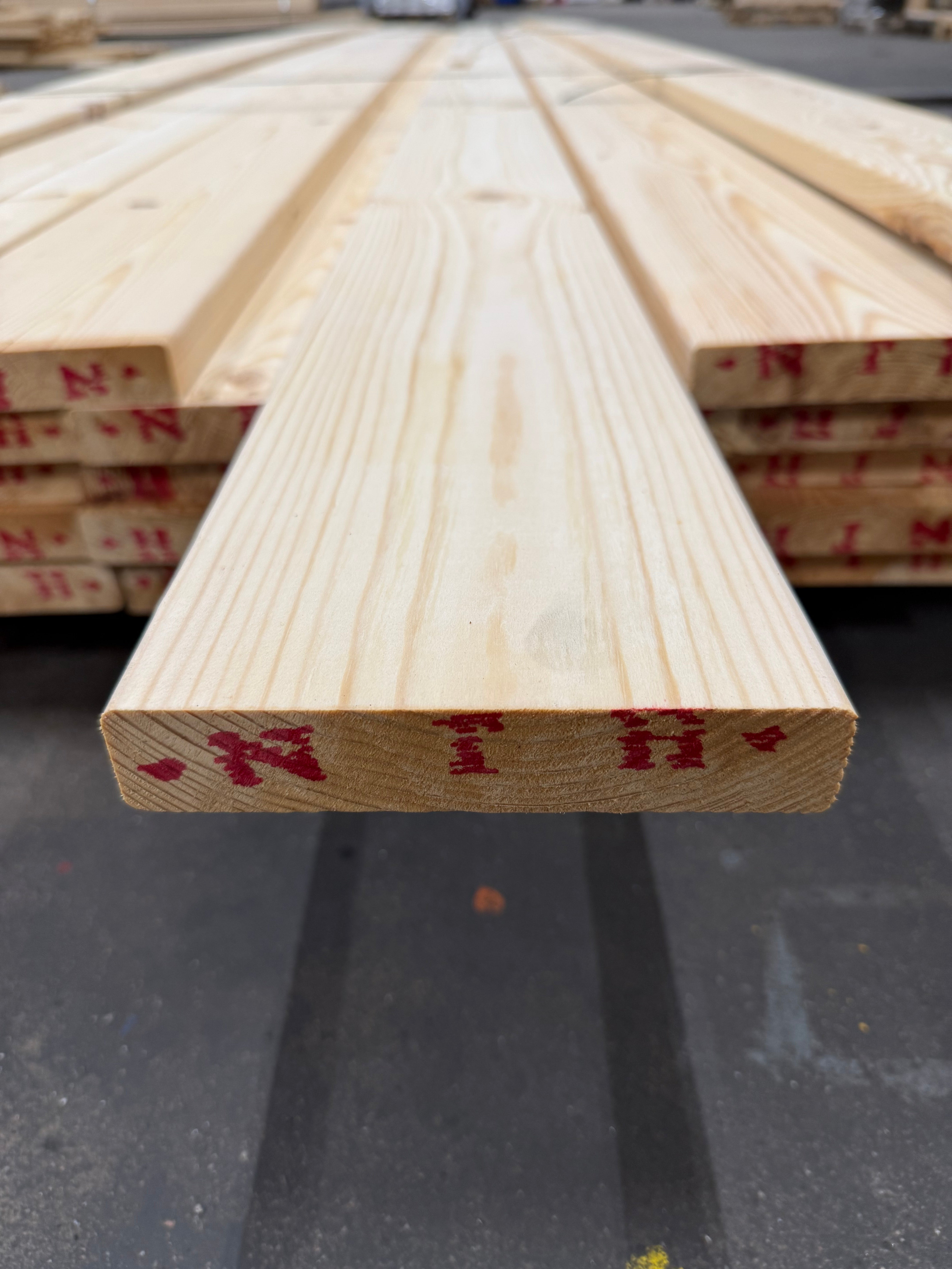 Paket Hyvlade Brädor 27x145mm 5.10m-36st (Furu) B- sortering