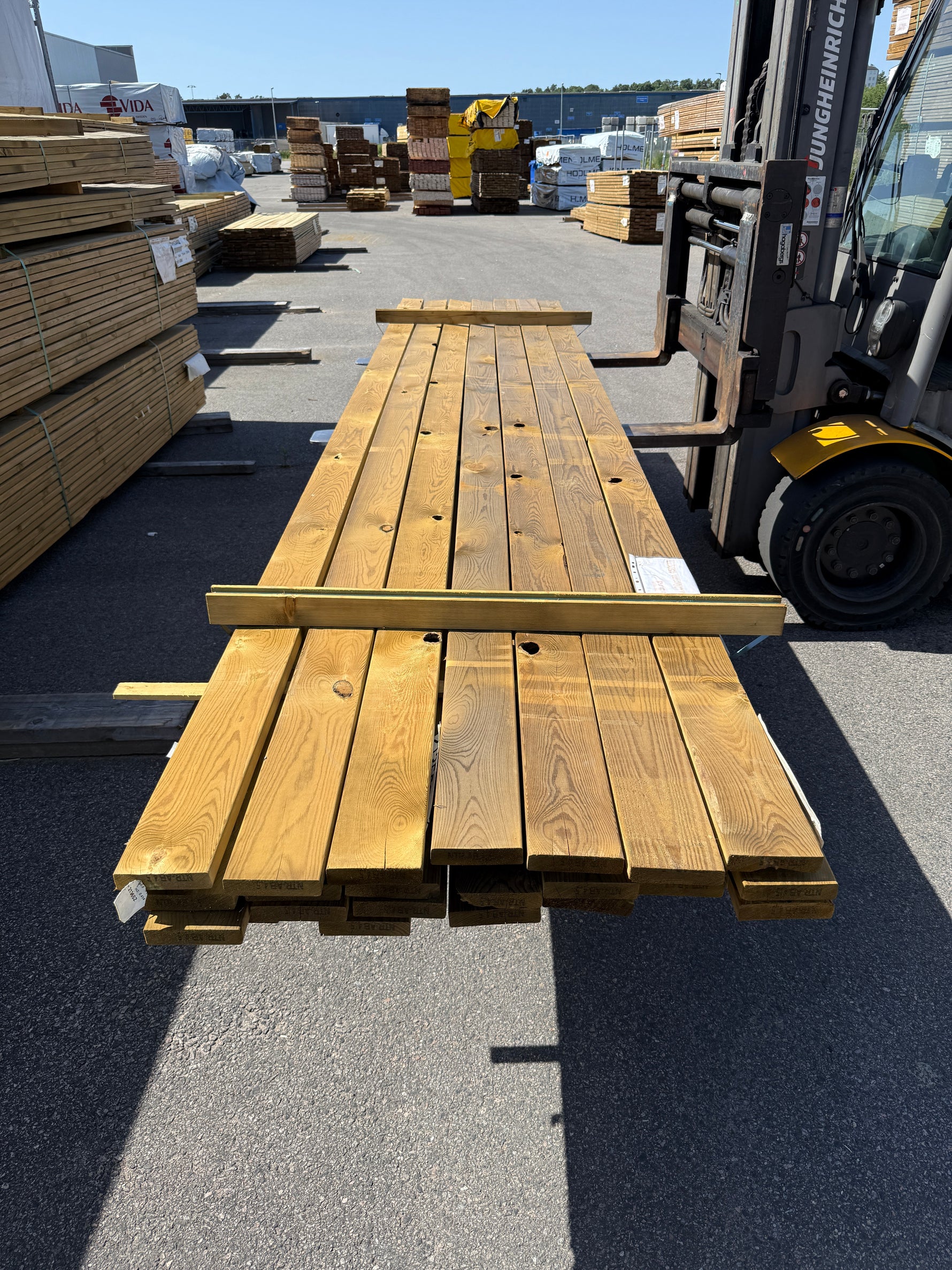 Paket Trall Furu 28x120mm 4,50m 23st Impregnerad B-kvalitet